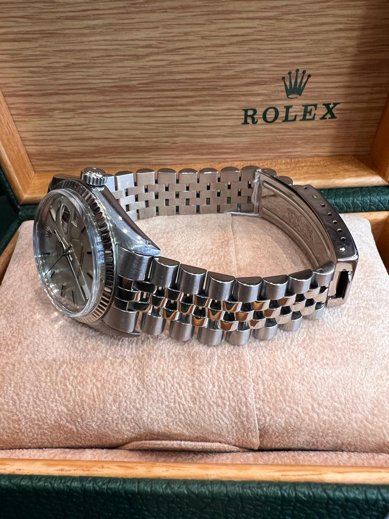 Rolex Datejust Steel and white gold bezel from 1968