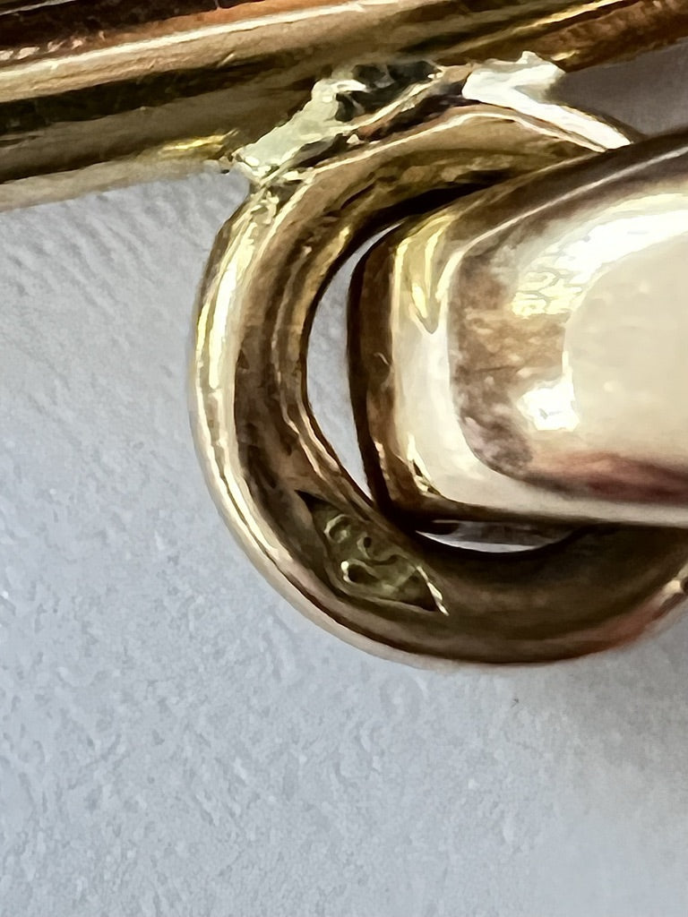 Double hallmarked OJ Perrin and Georges Lenfant pendant