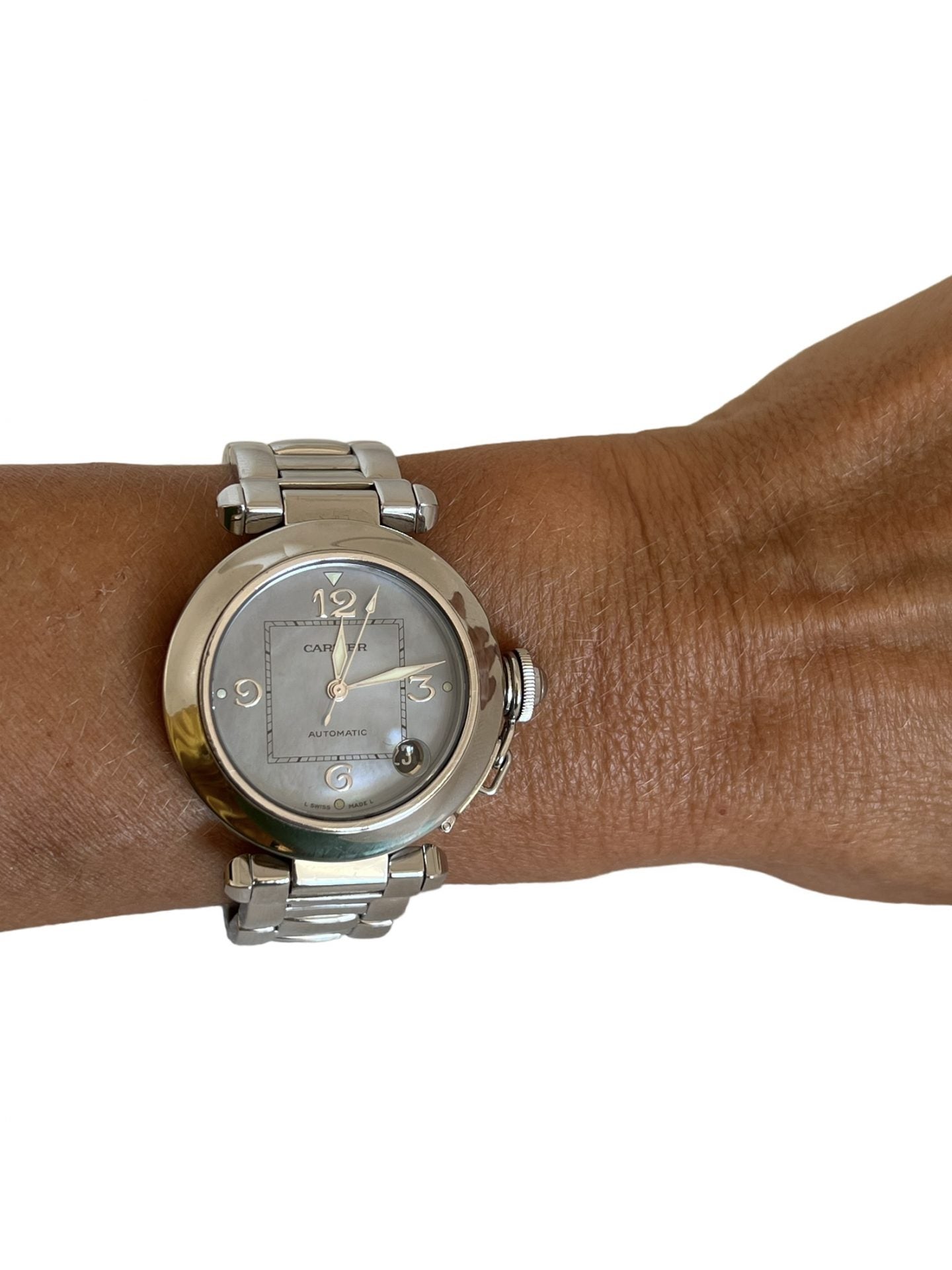 Cartier, vintage "Pasha" watch.