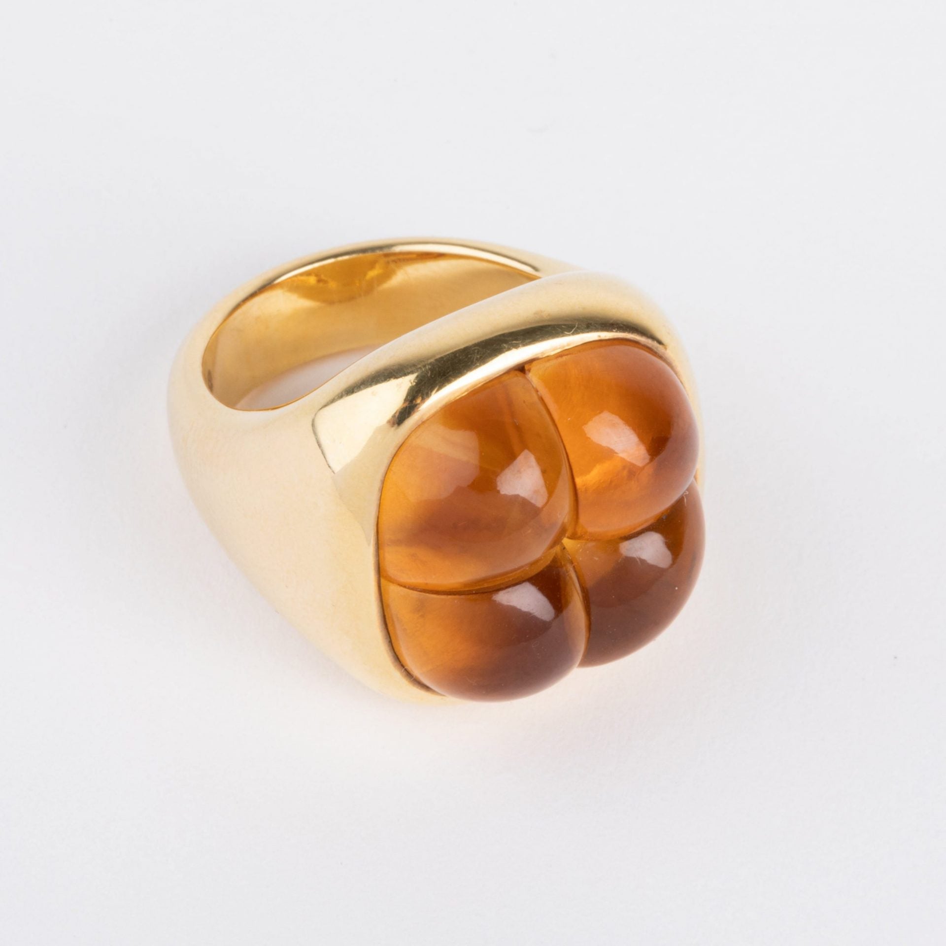 Pomellato, Mosaic collection ring in yellow gold