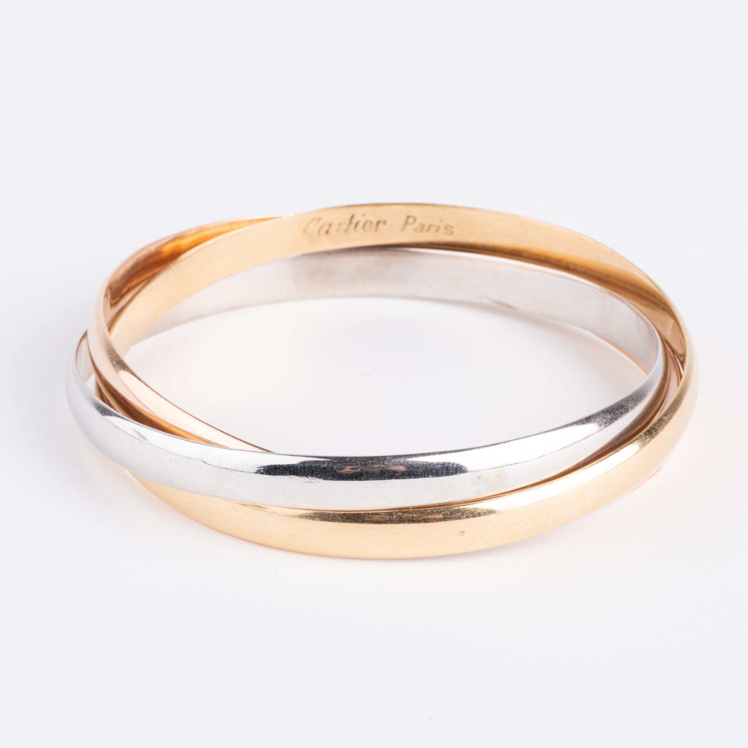 Cartier Trinity collection bracelet 3 golds