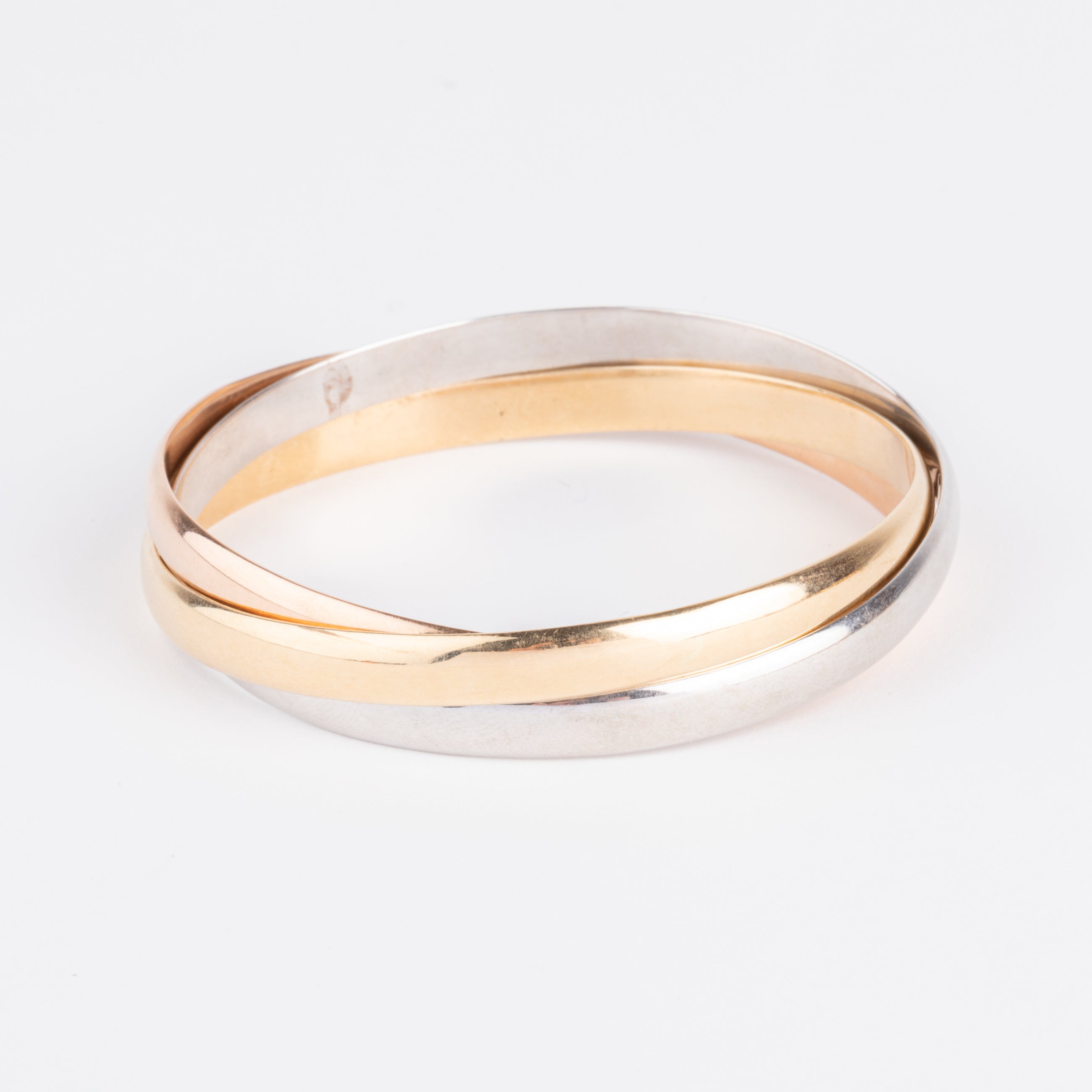 Cartier Trinity collection bracelet 3 golds