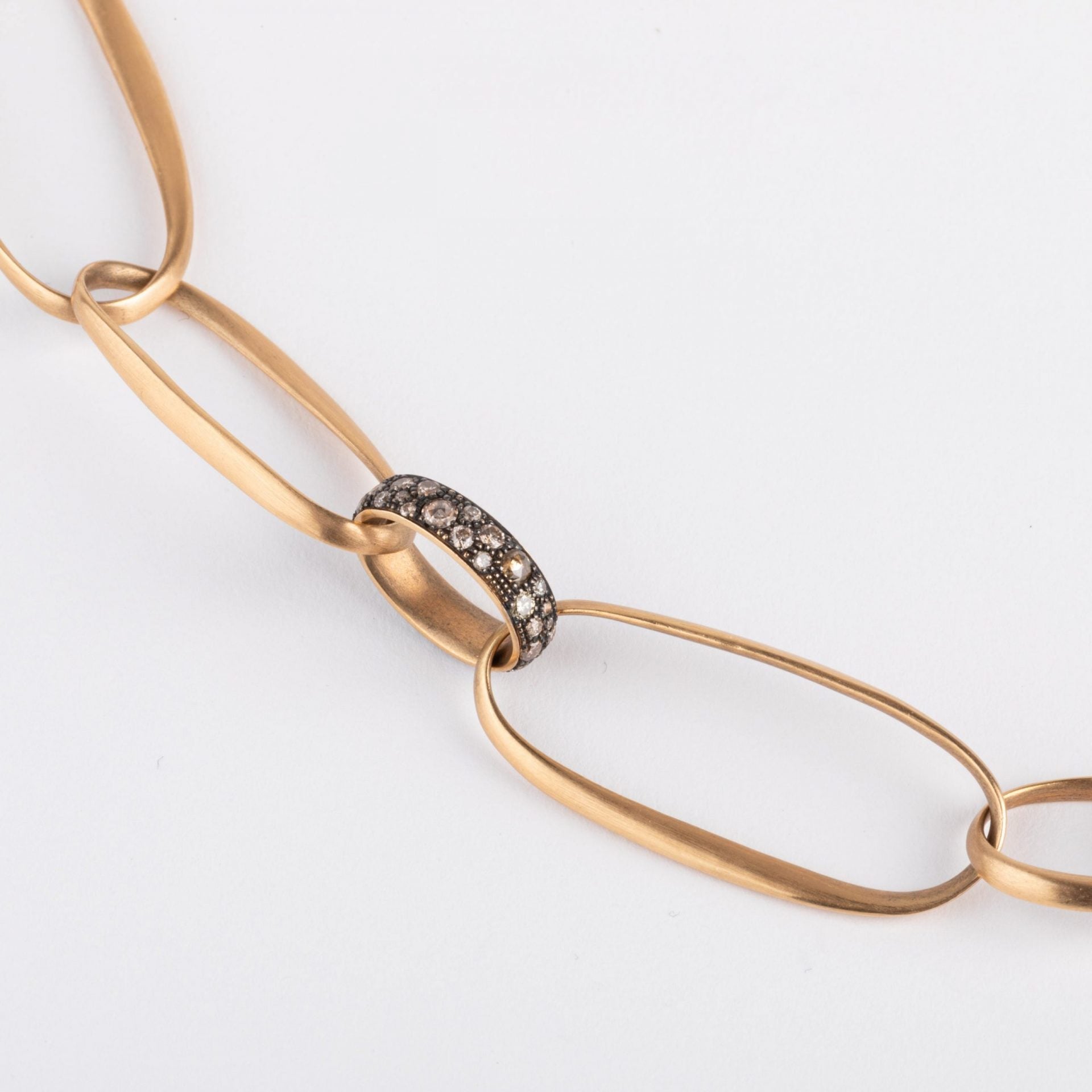 Pomellato, Collier collection Victoria en or rose brossé