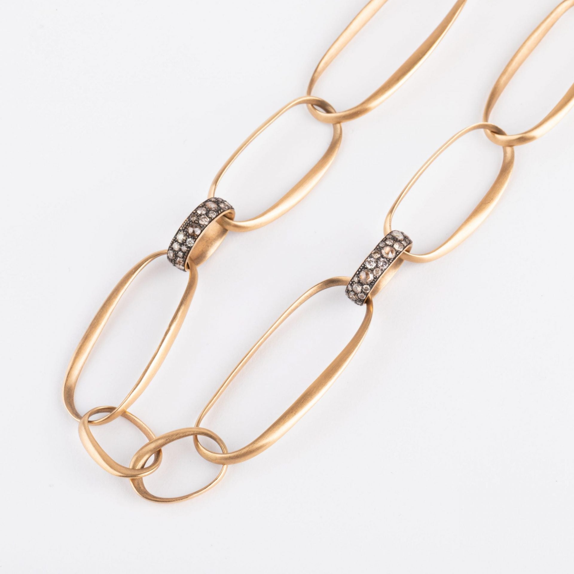 Pomellato, Collier collection Victoria en or rose brossé