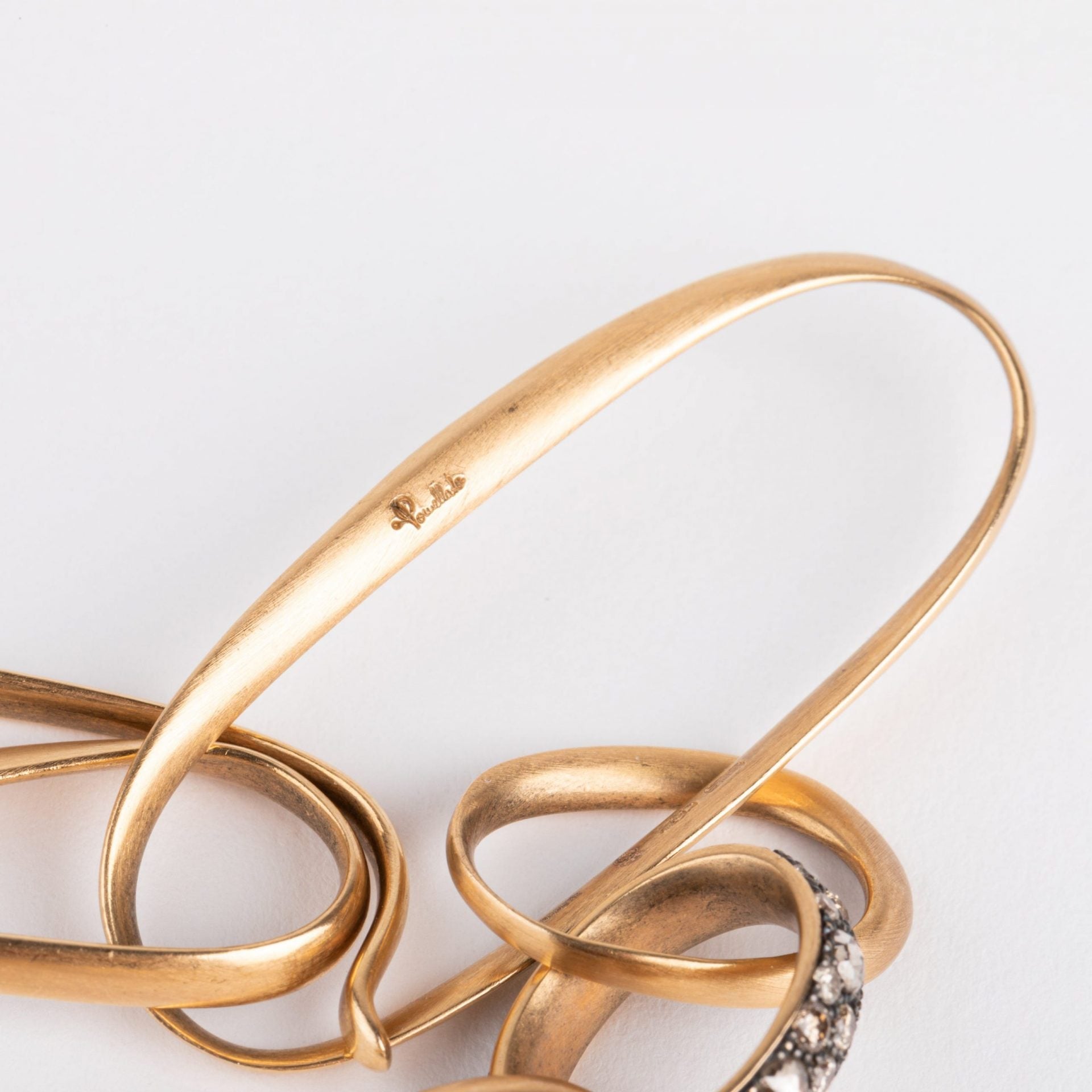 Pomellato, Collier collection Victoria en or rose brossé