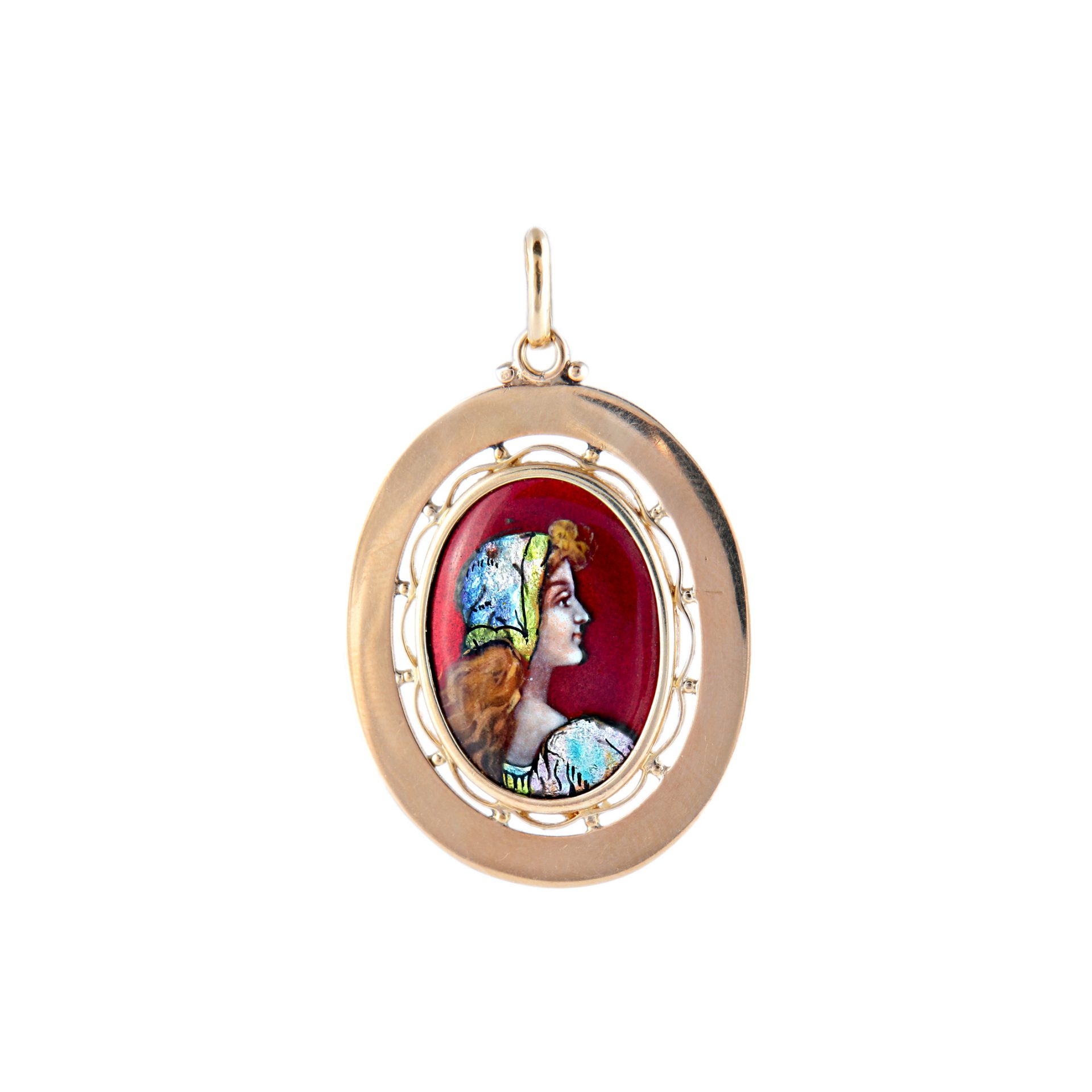 Médaille émaux de Limoges