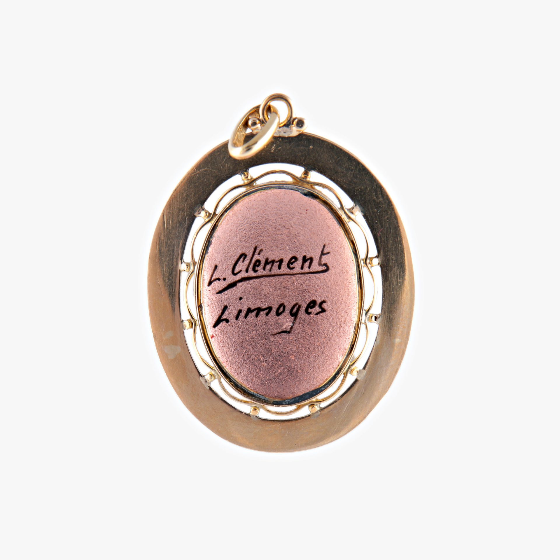Médaille émaux de Limoges