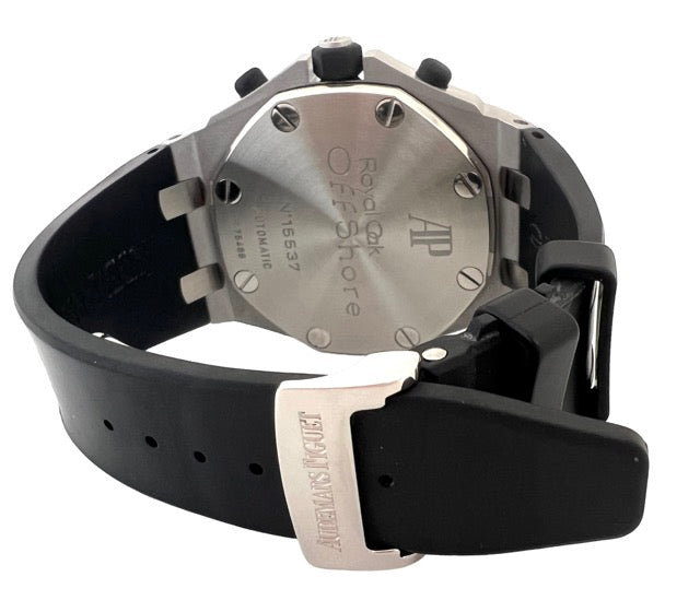 Montre Audemars Piguet "Royal Oak Off-Shore" panda acier