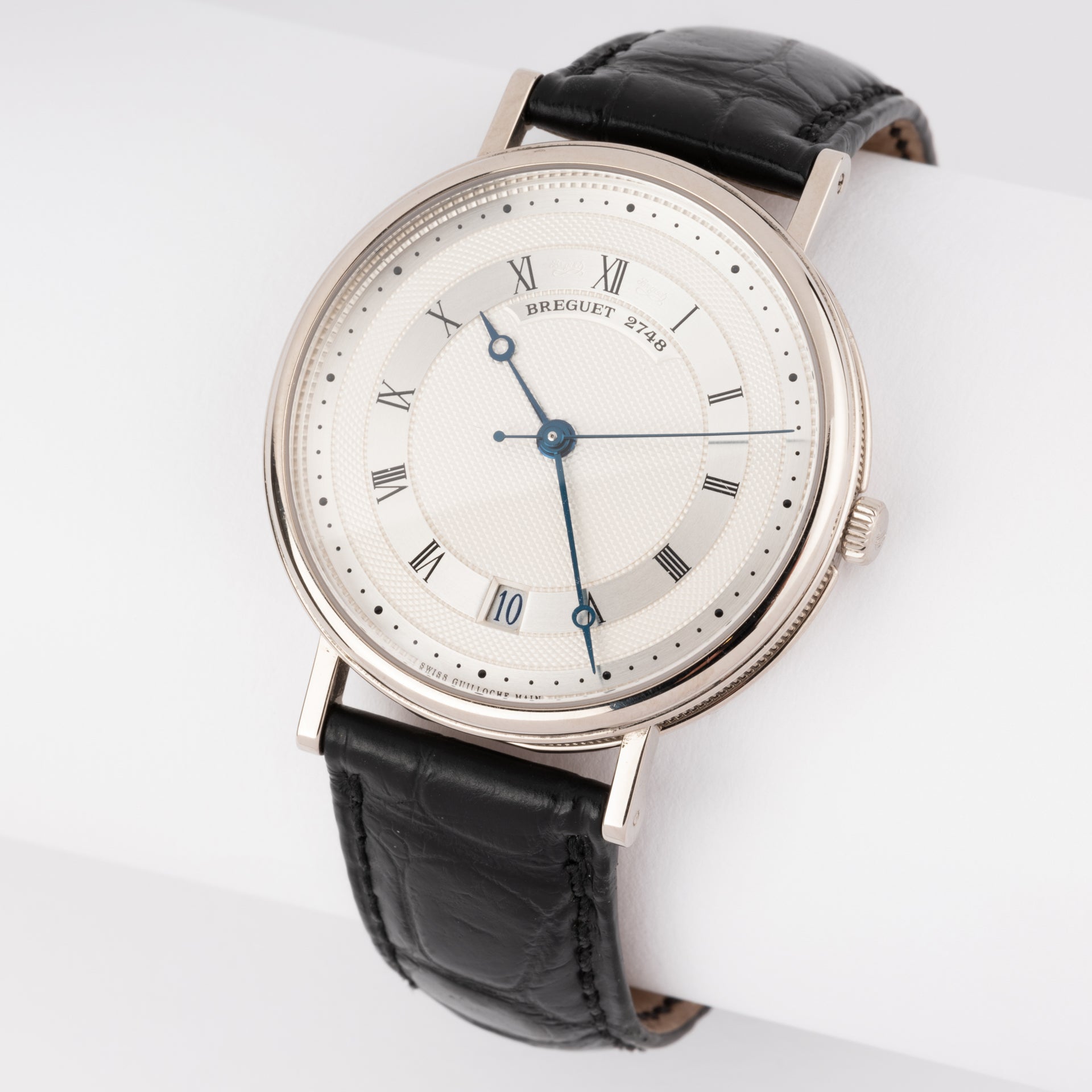 Une montre Breguet, "Marine", en or gris