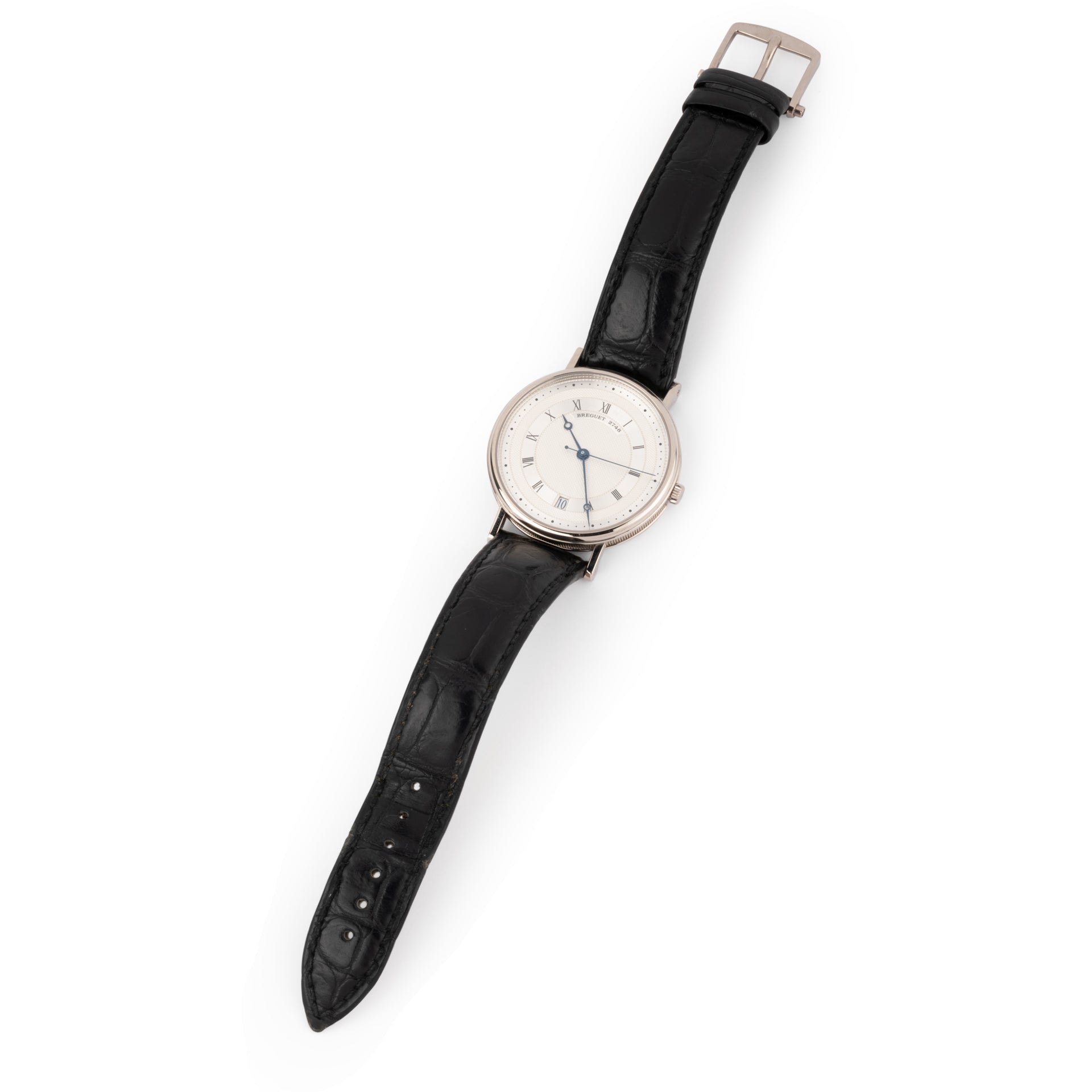 A Breguet watch, "Marine", in white gold
