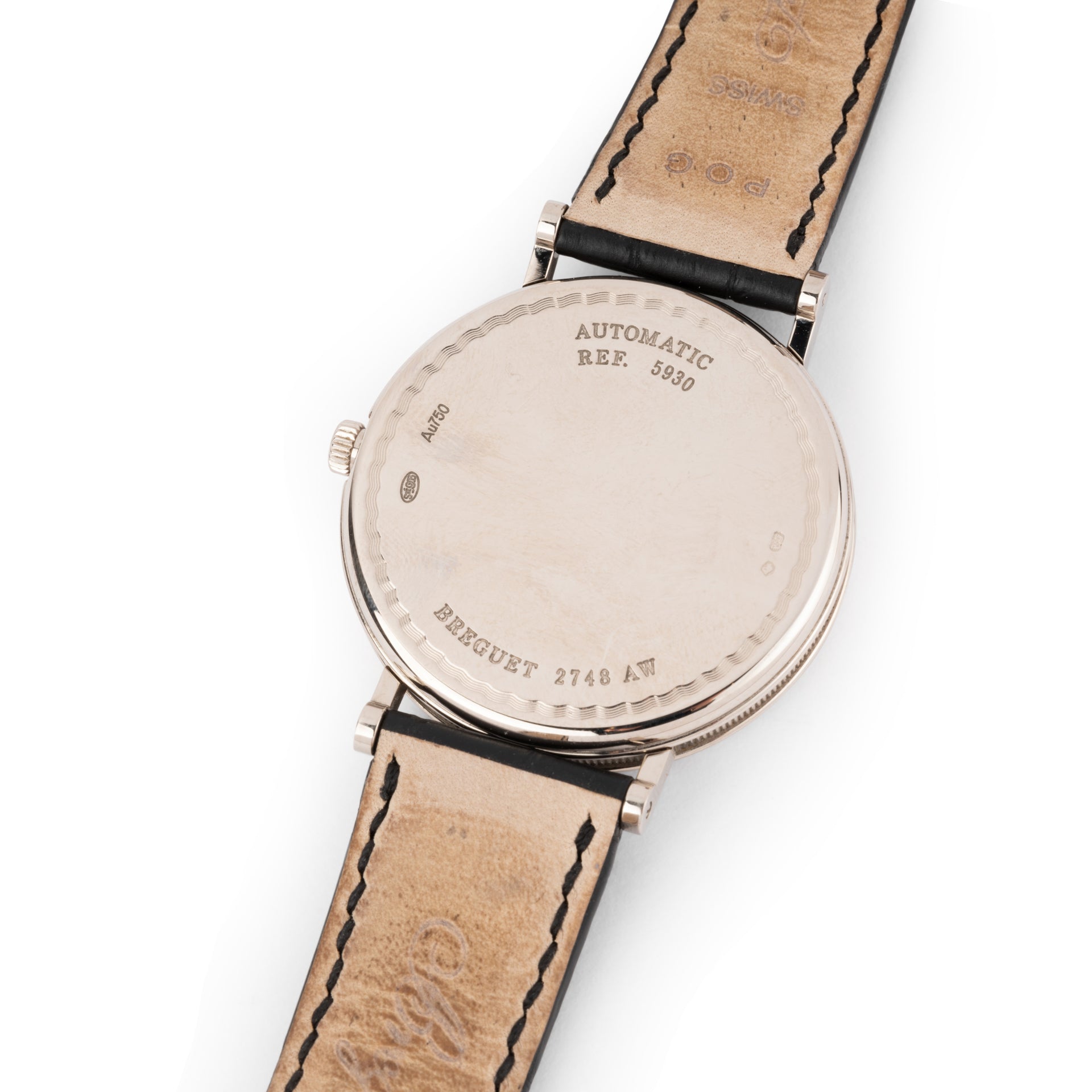A Breguet watch, "Marine", in white gold