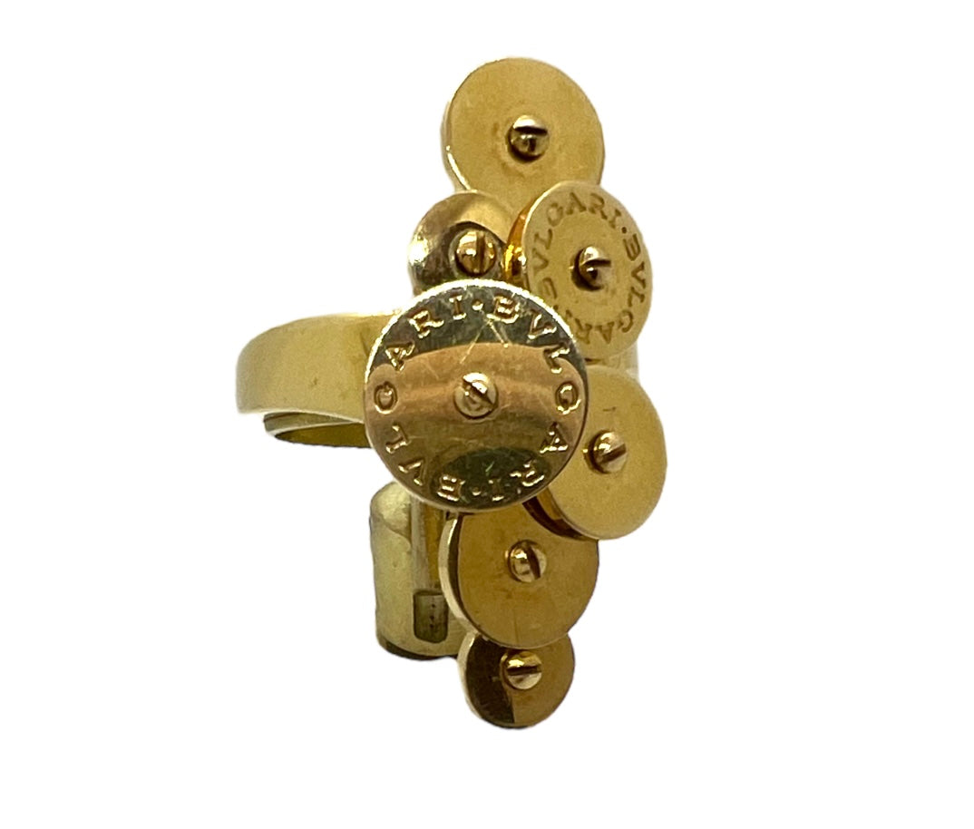 Bague Bulgari "Cicladi" or jaune 18K