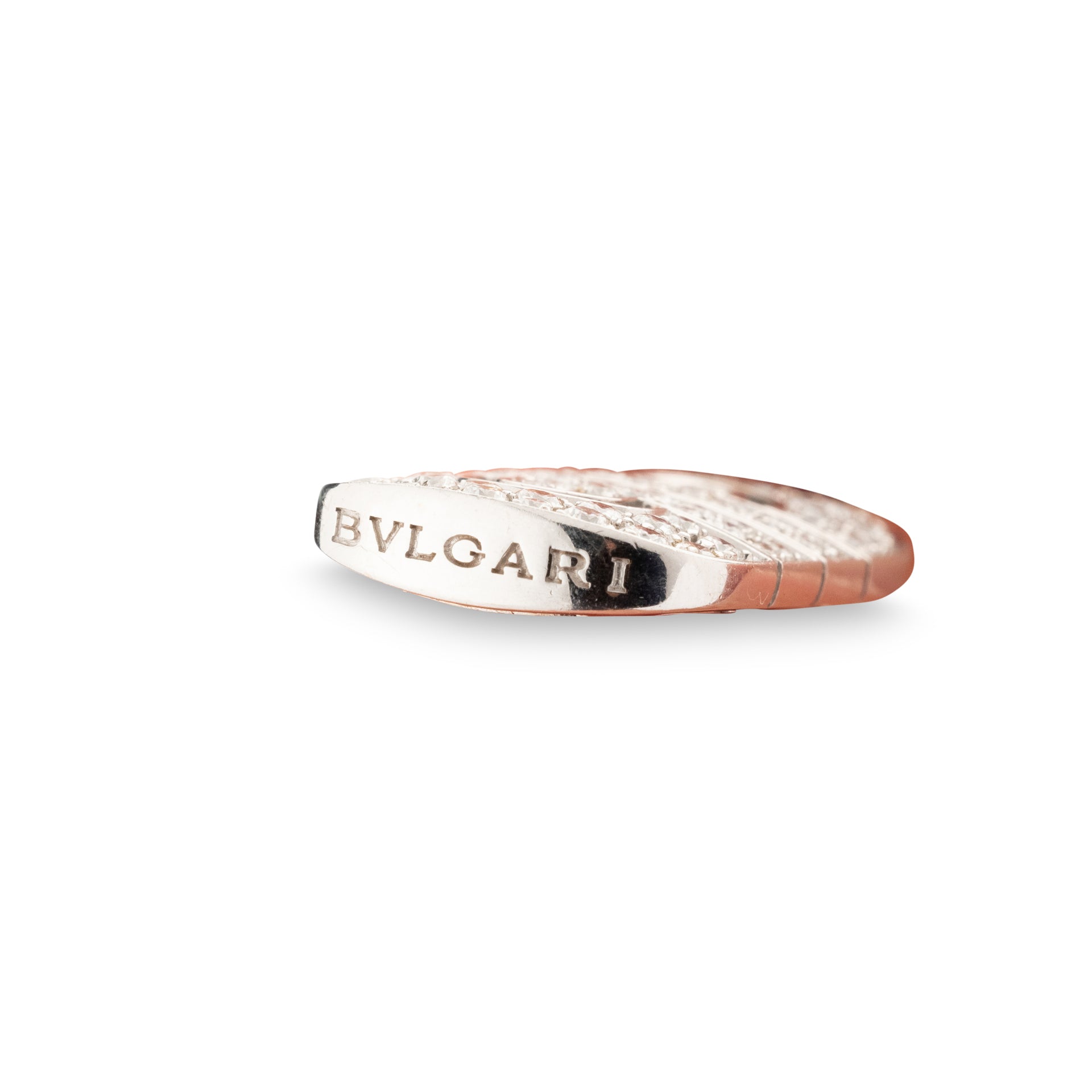 Bulgari, White gold and diamond chain and pendant necklace