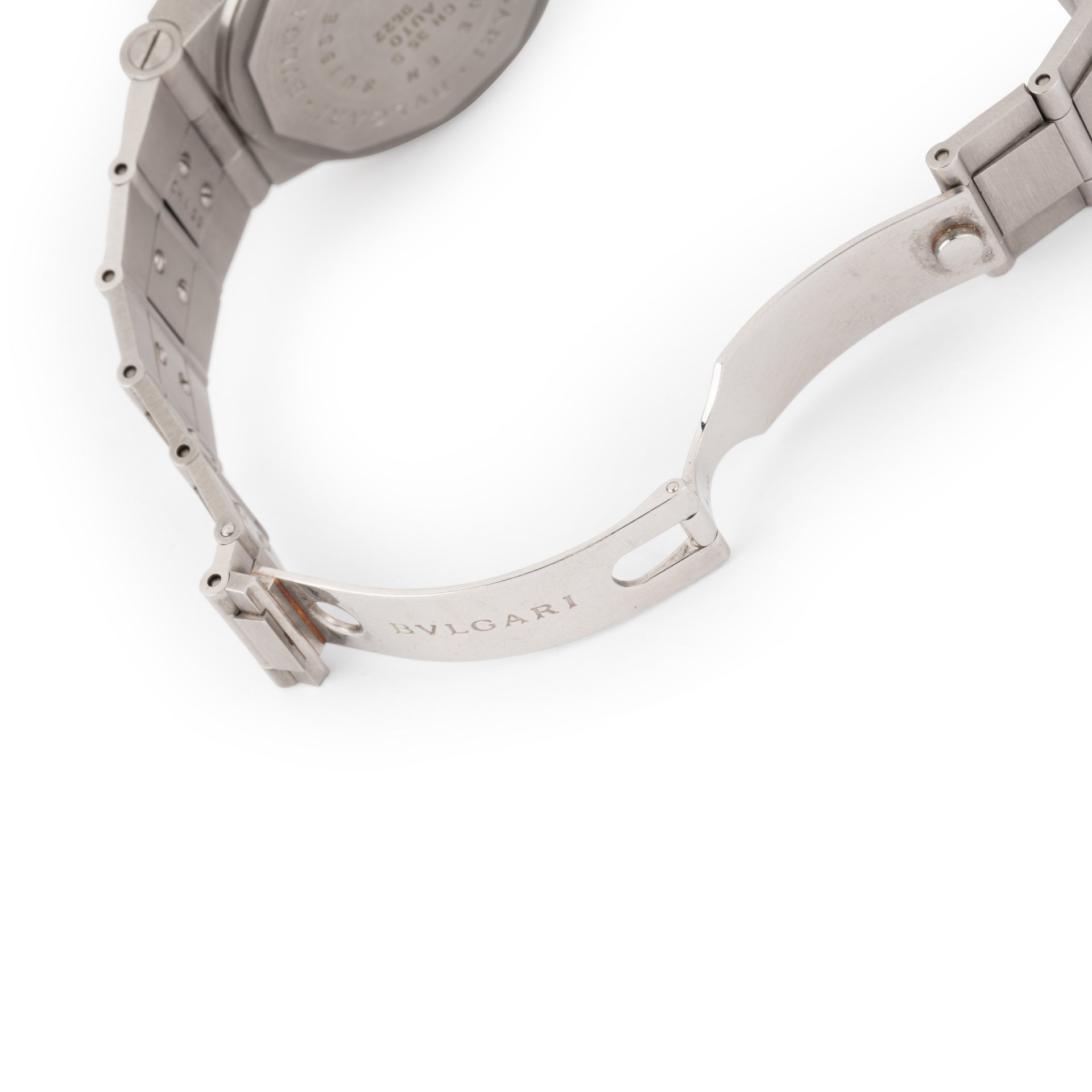 Montre Bulgari chrono scuba en acier sur acier
