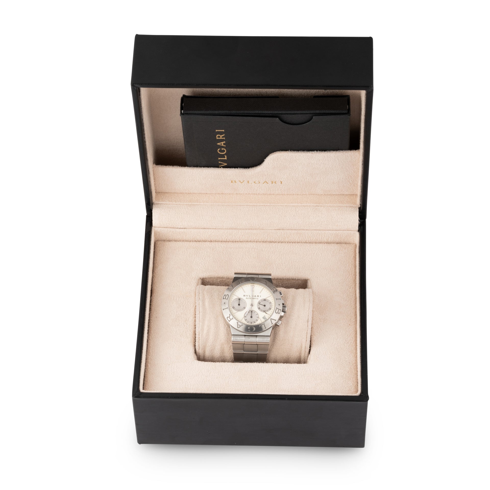 Montre Bulgari chrono scuba en acier sur acier