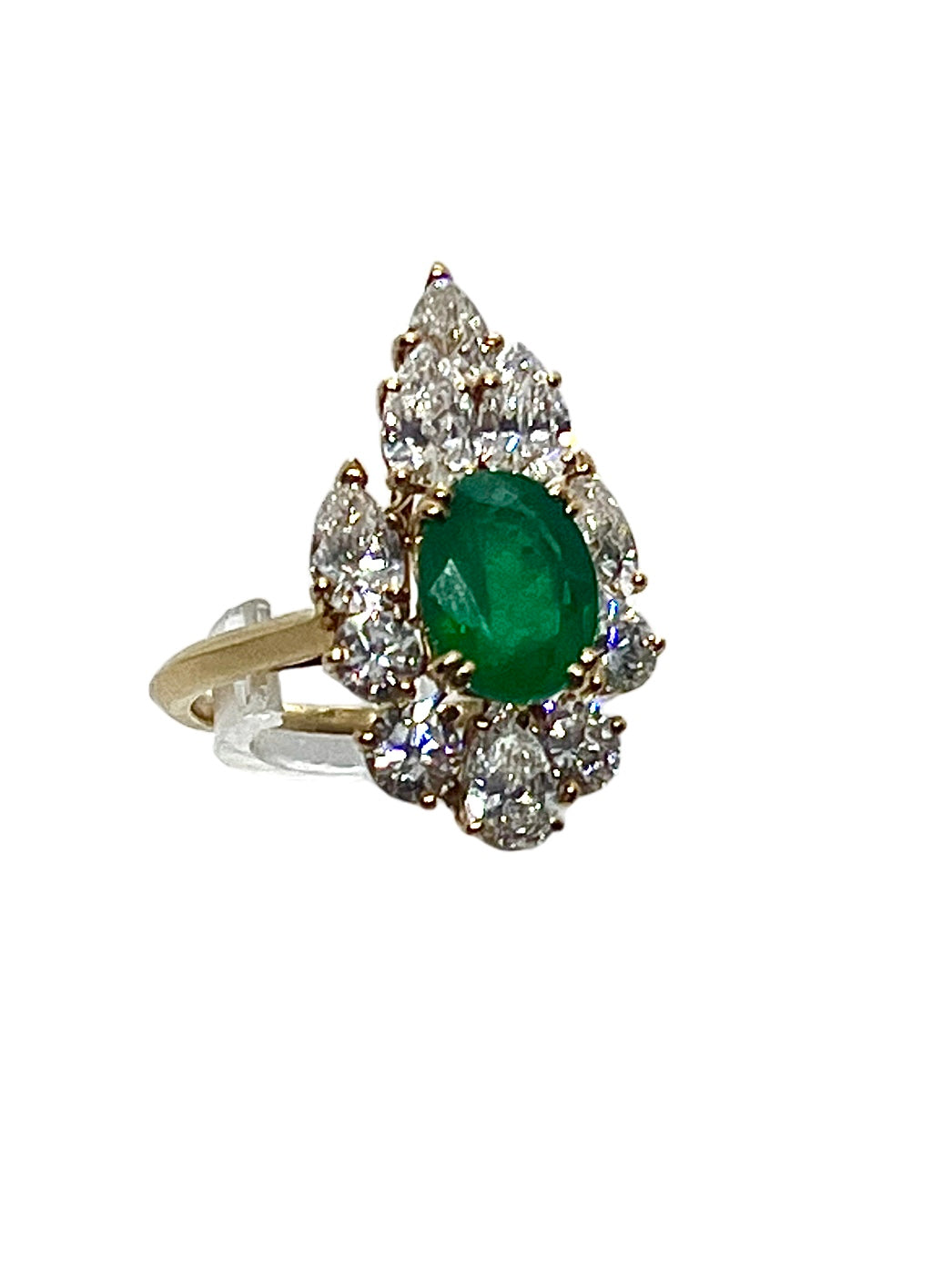 Boucheron, Emerald and Diamond ring