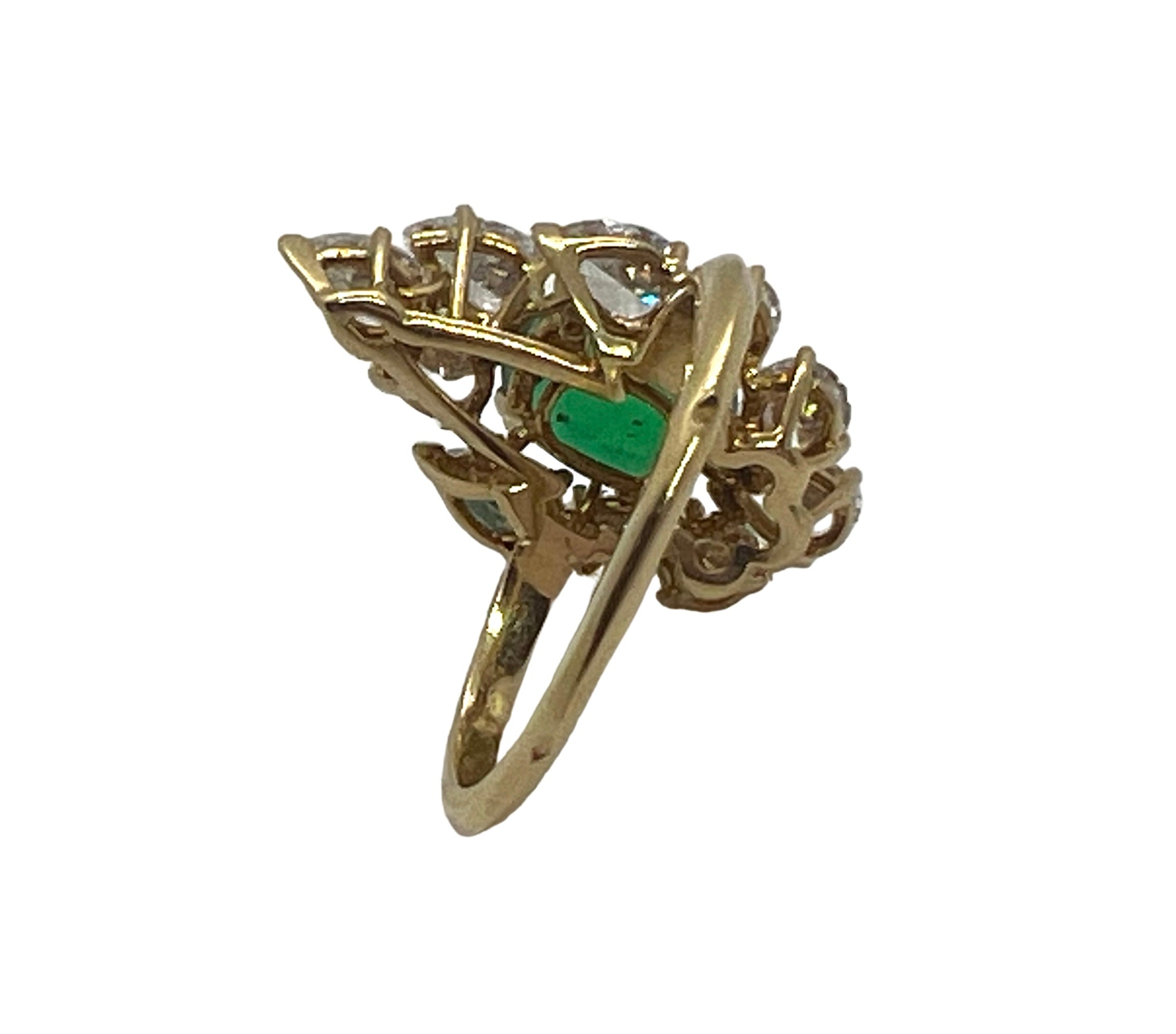 Boucheron, Emerald and Diamond ring
