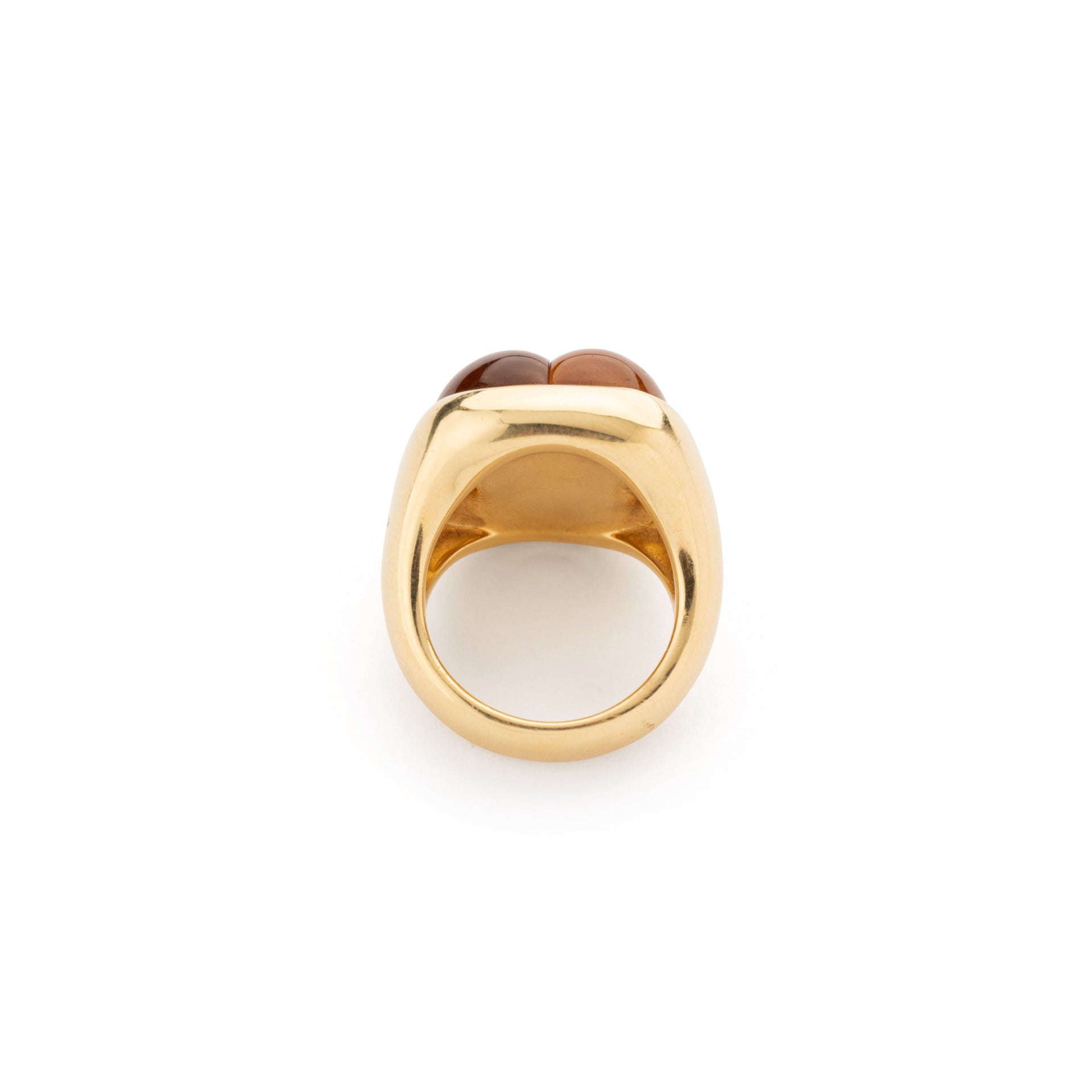 Pomellato "Mosaic" ring, in 18K yellow gold and citrine