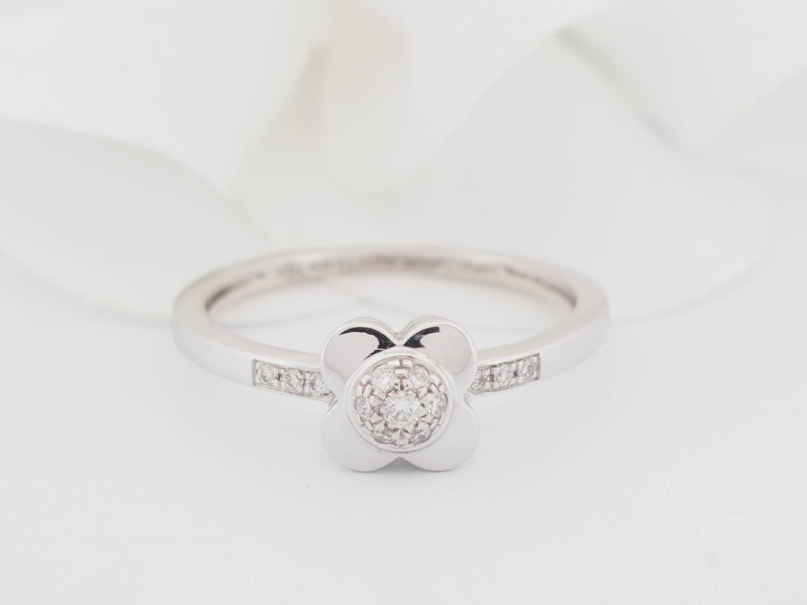 Bague Mauboussin Trop Chance en or blanc et diamants