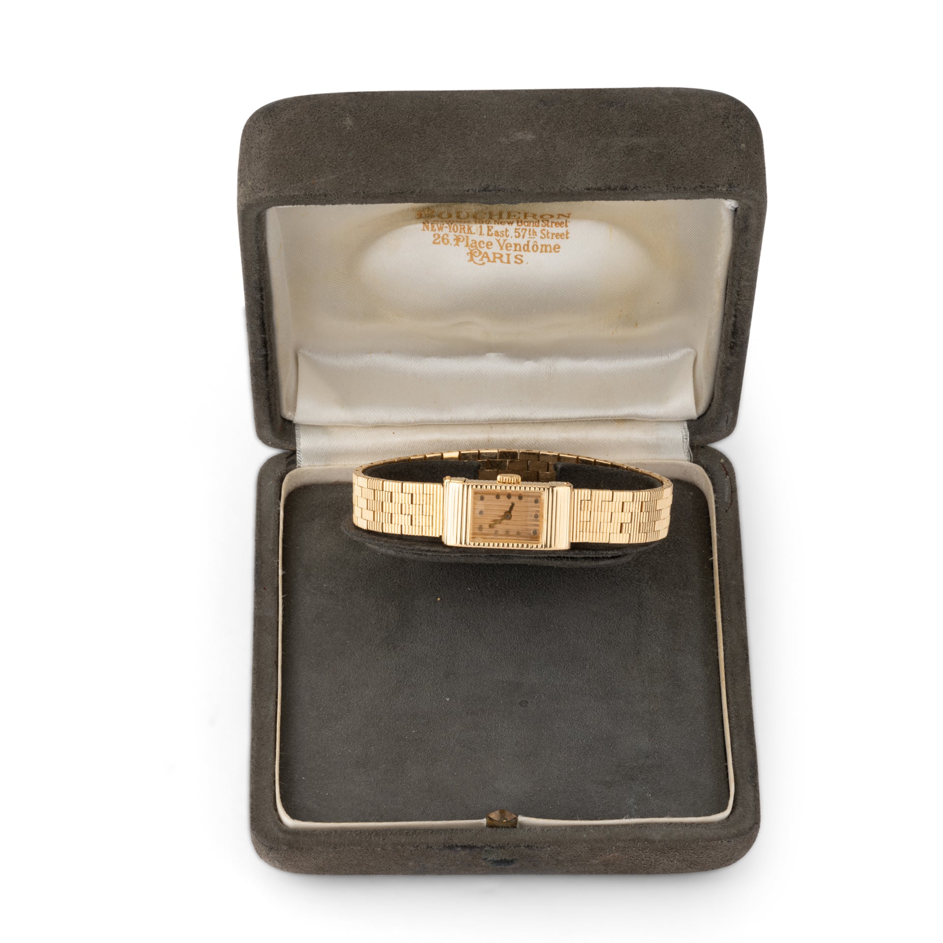Boucheron, Vintage Yellow Gold Mini Reflet Watch