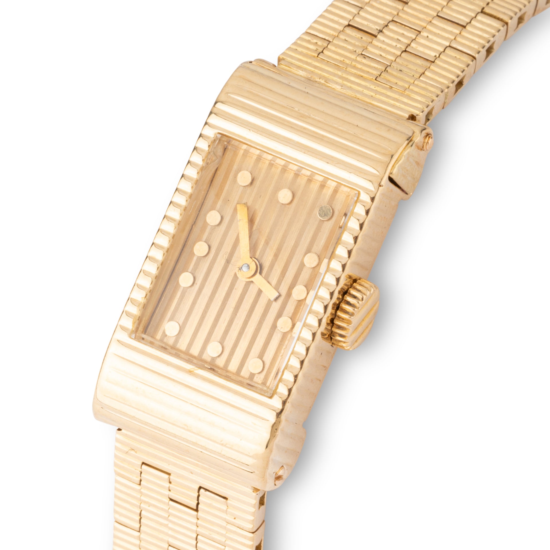 Boucheron, Vintage Yellow Gold Mini Reflet Watch