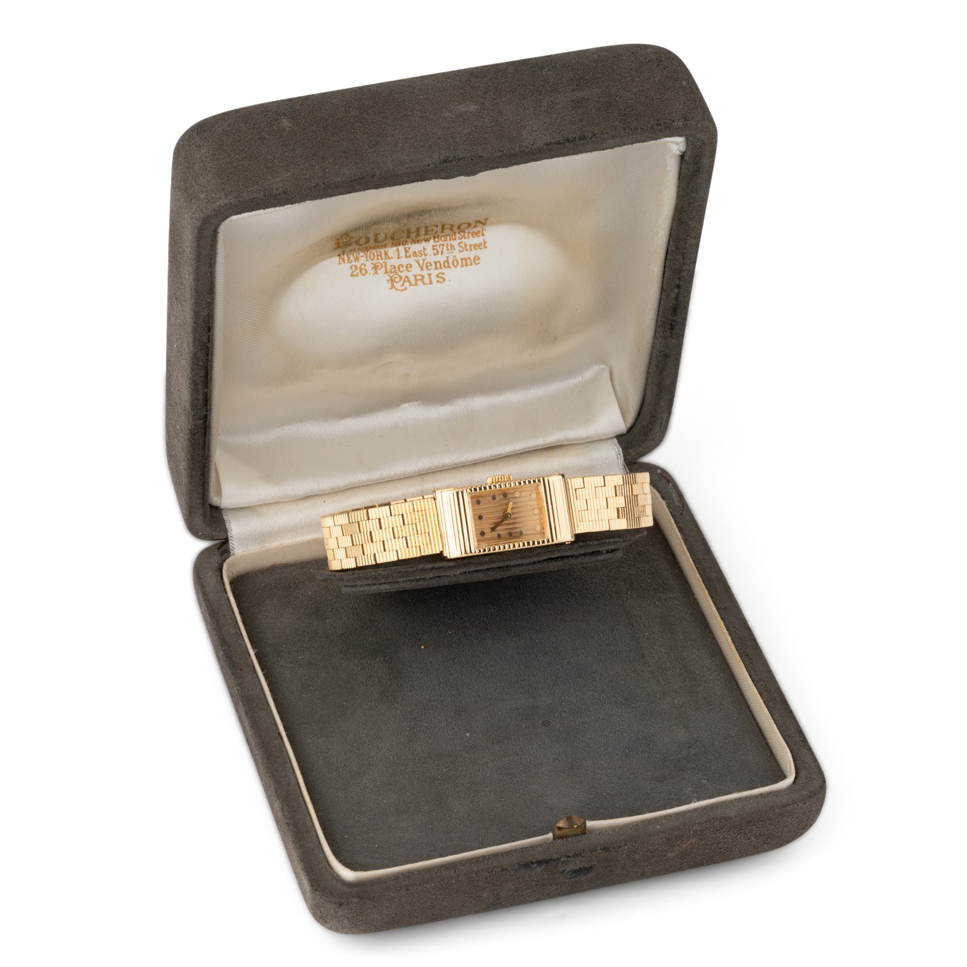 Boucheron, Vintage Yellow Gold Mini Reflet Watch
