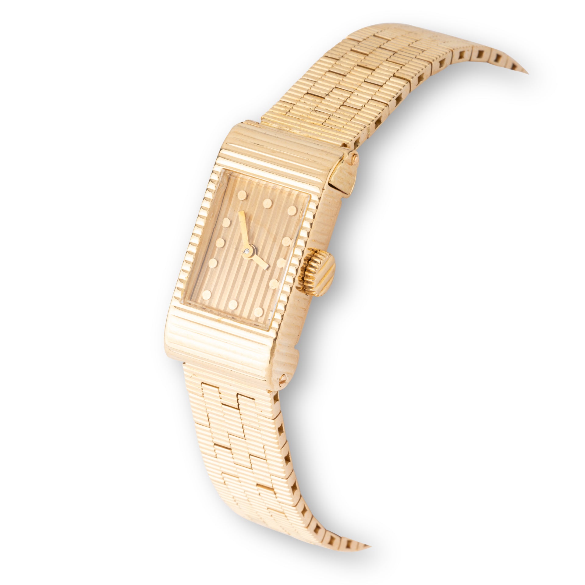 Boucheron, Vintage Yellow Gold Mini Reflet Watch