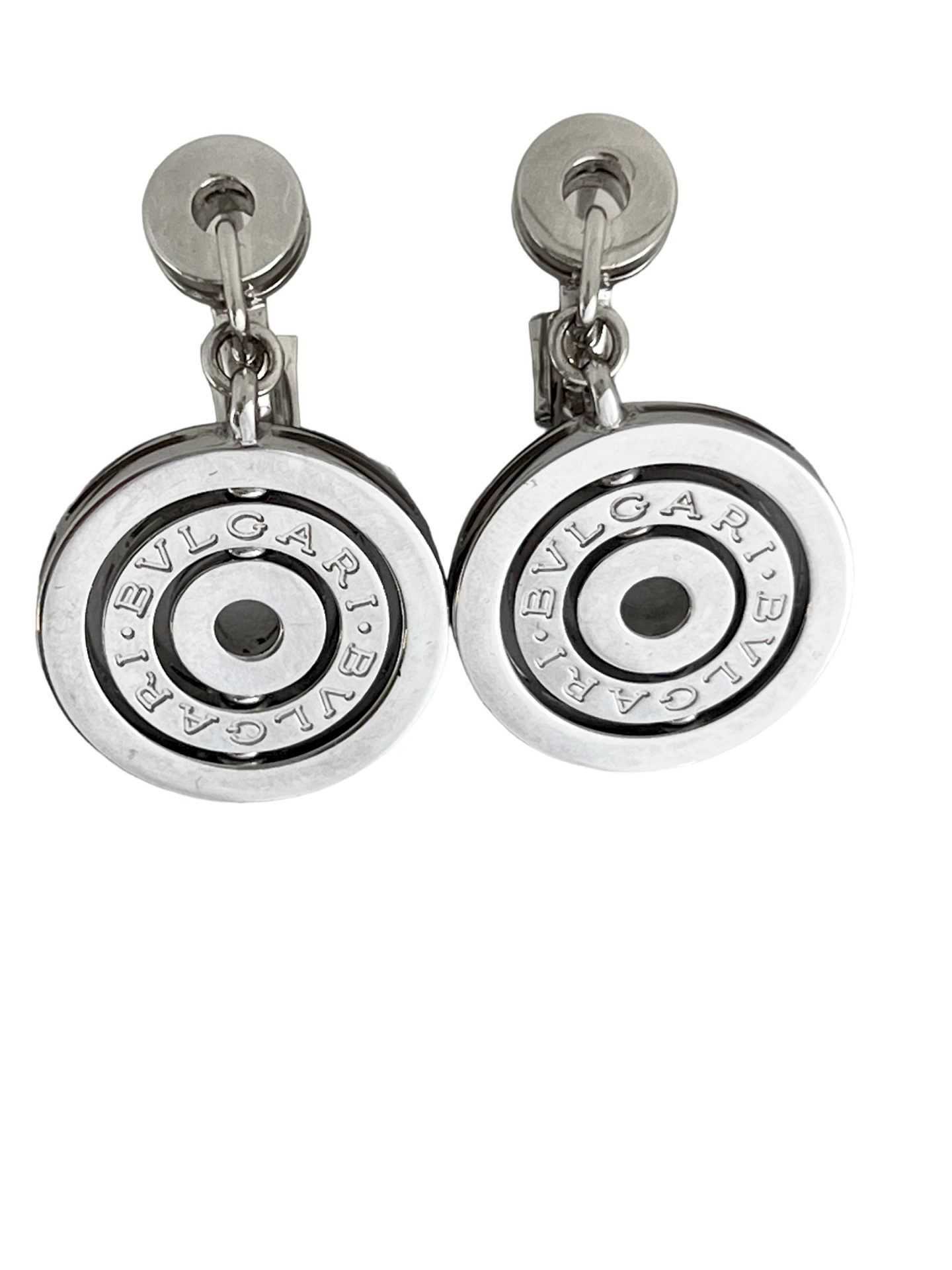 Boucles d'oreilles Bulgari "Astrale" en or blanc
