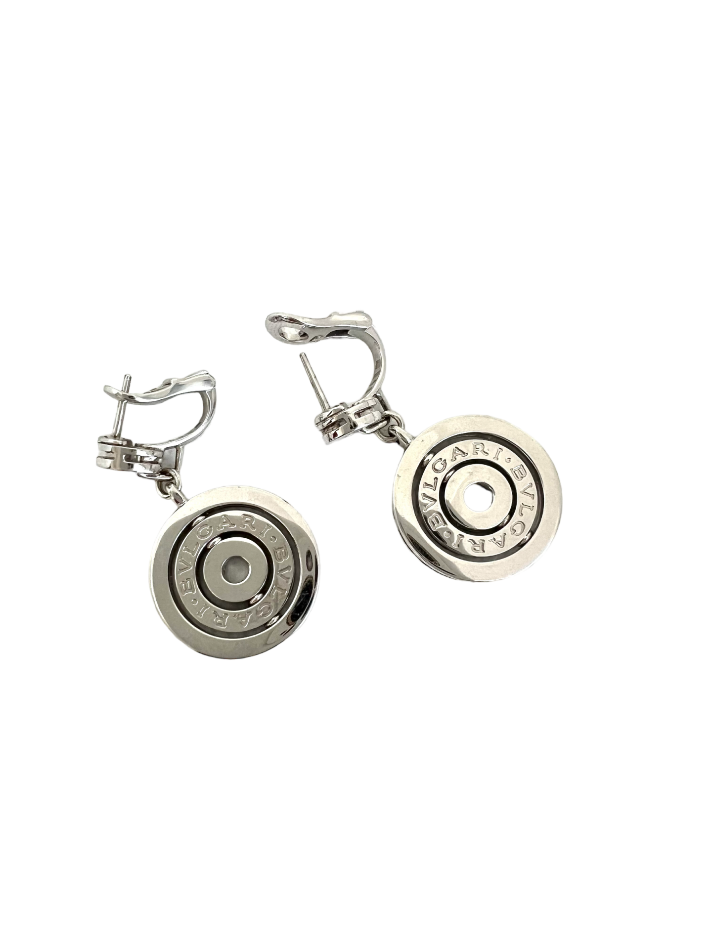 Bulgari "Astrale" earrings in white gold