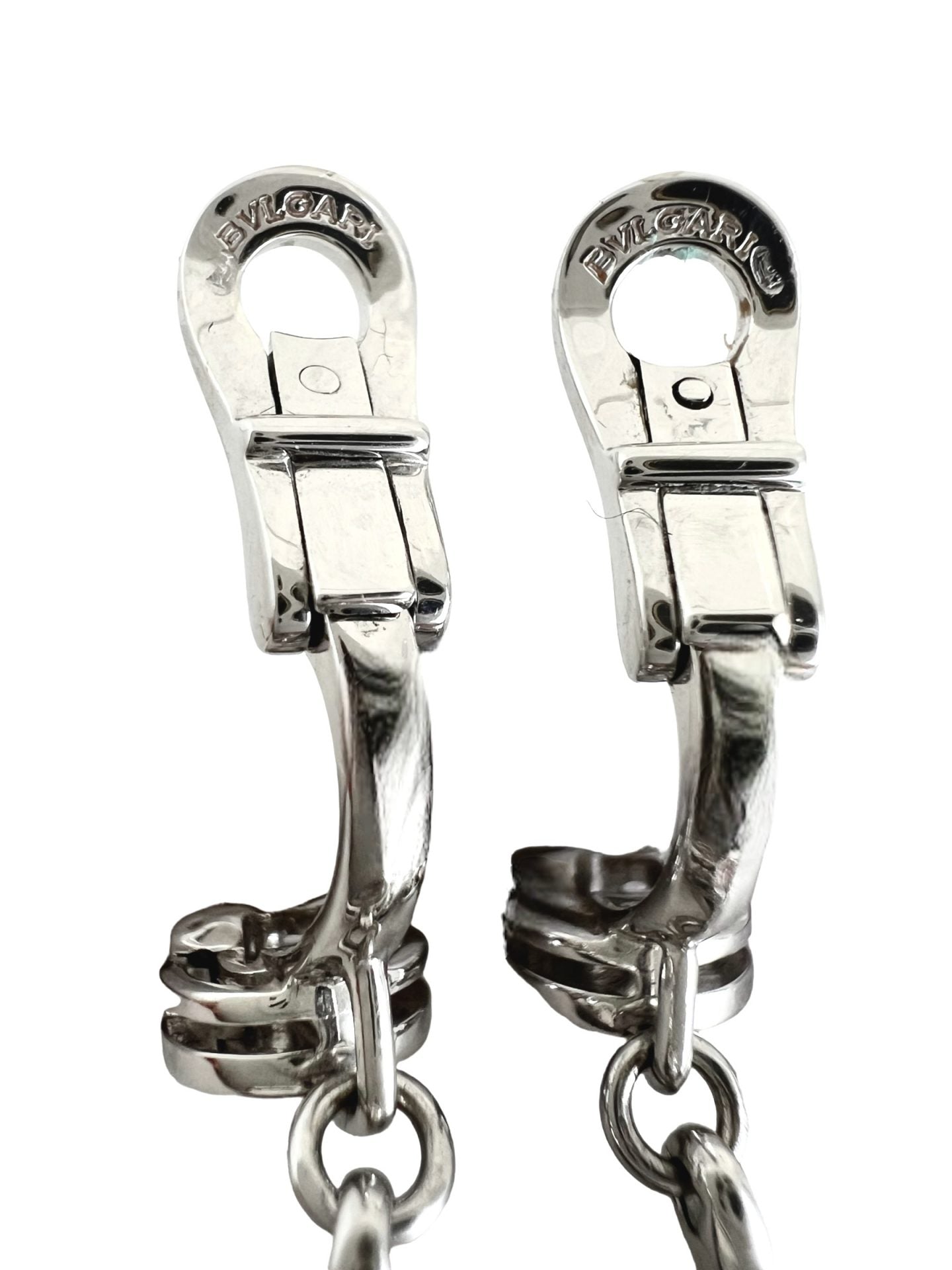 Bulgari "Astrale" earrings in white gold