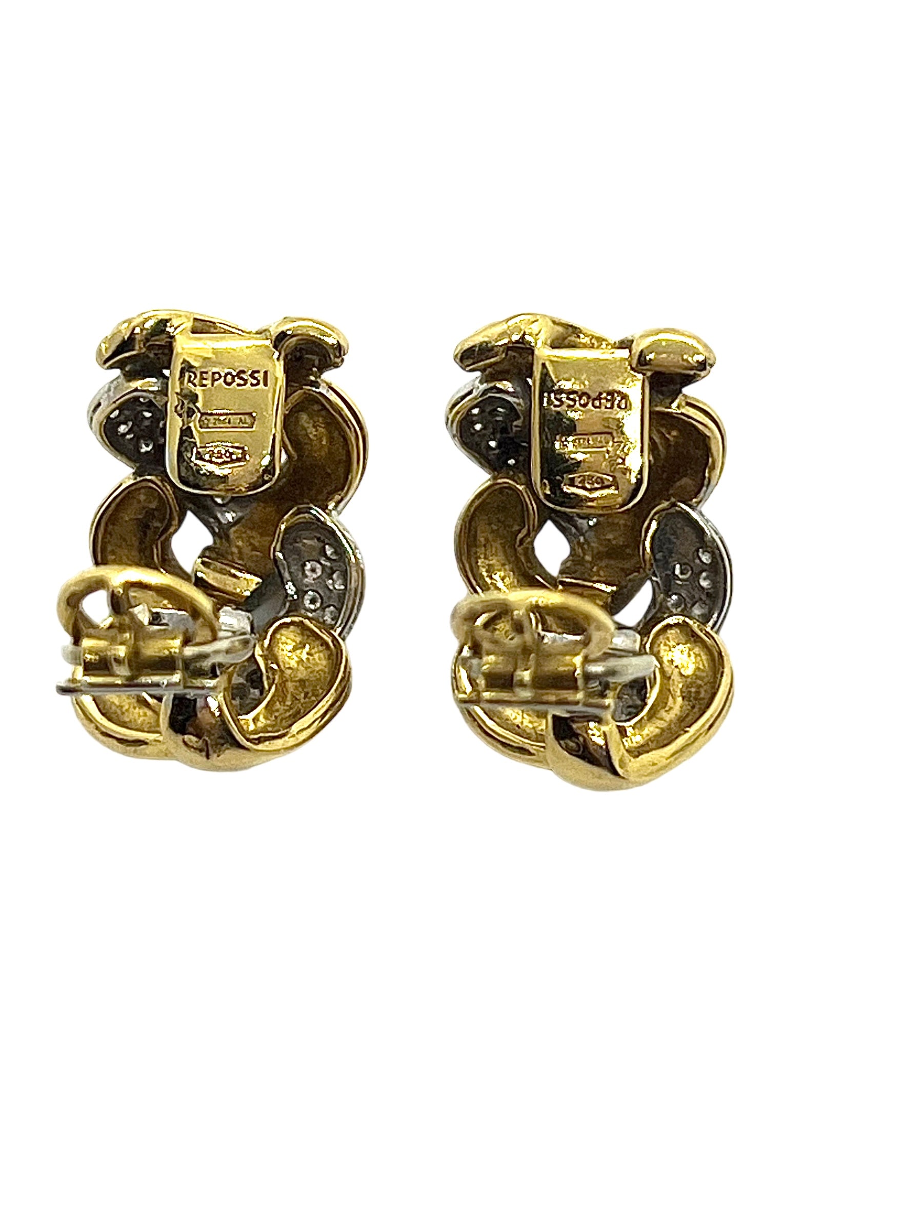 Boucles d'oreilles Repossi, Or et Diamants