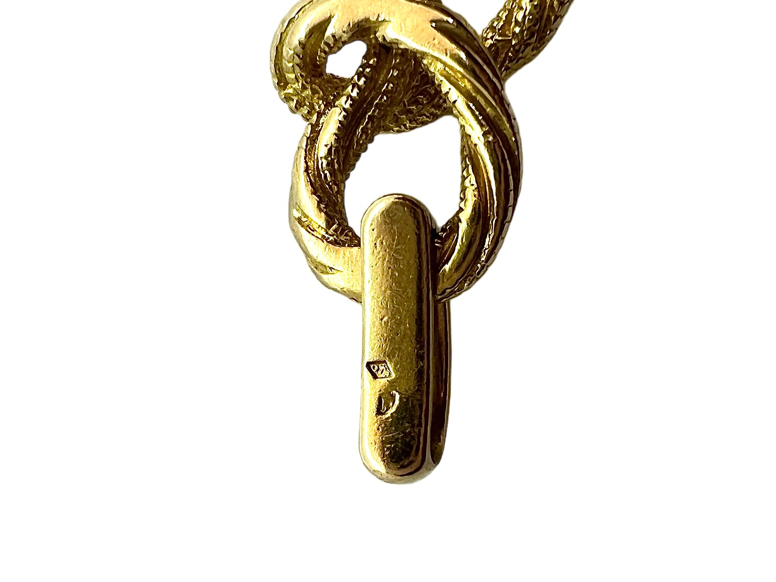 Bracelet vintage signé Gaëtan de Percin en or jaune 18K