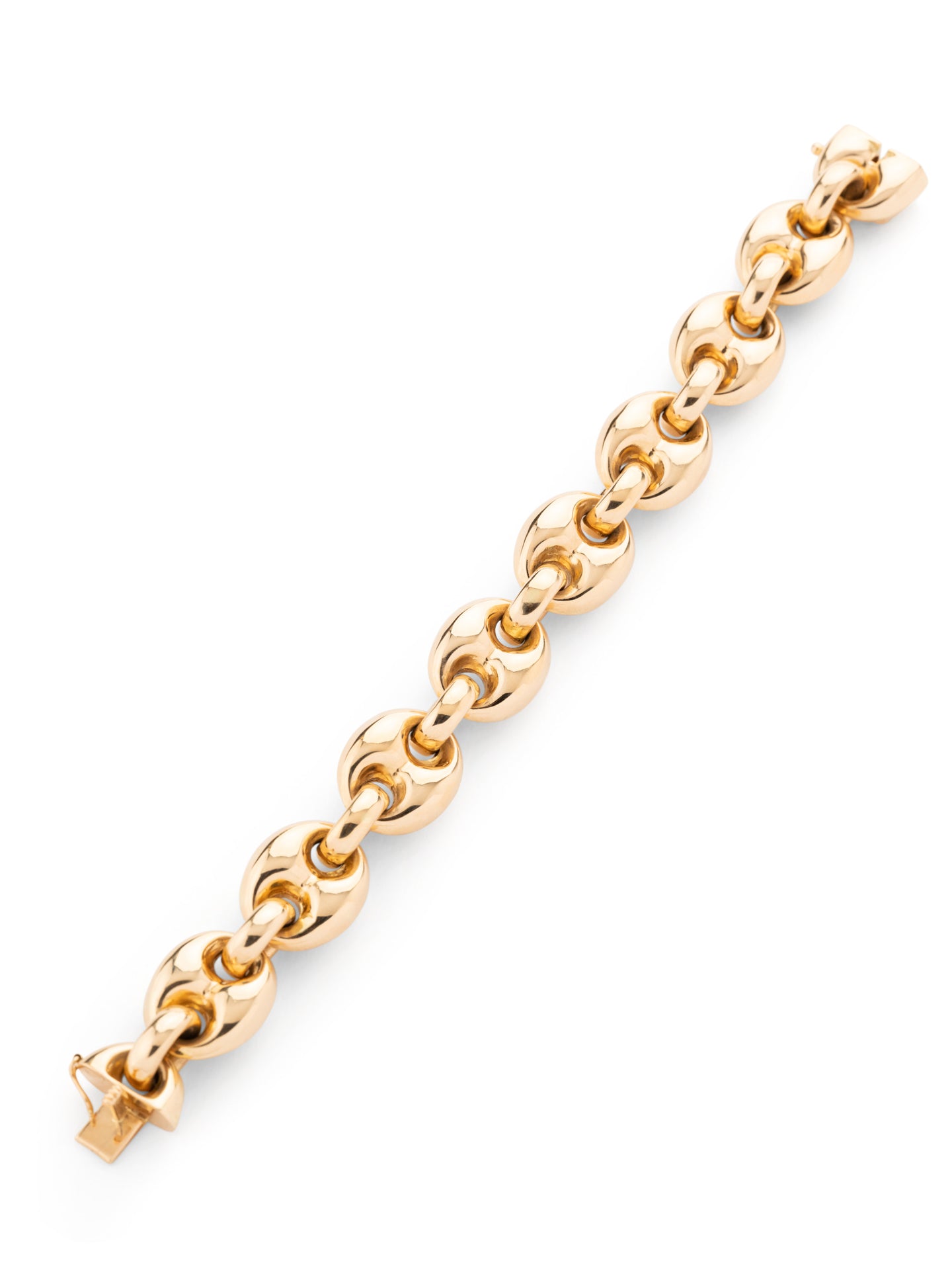 Bracelet Vintage signé Marchisio en or jaune 18K