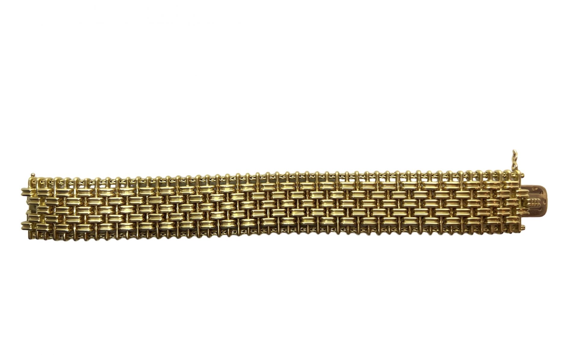 Mellerio bracelet in 18k yellow gold, Georland workshop hallmark