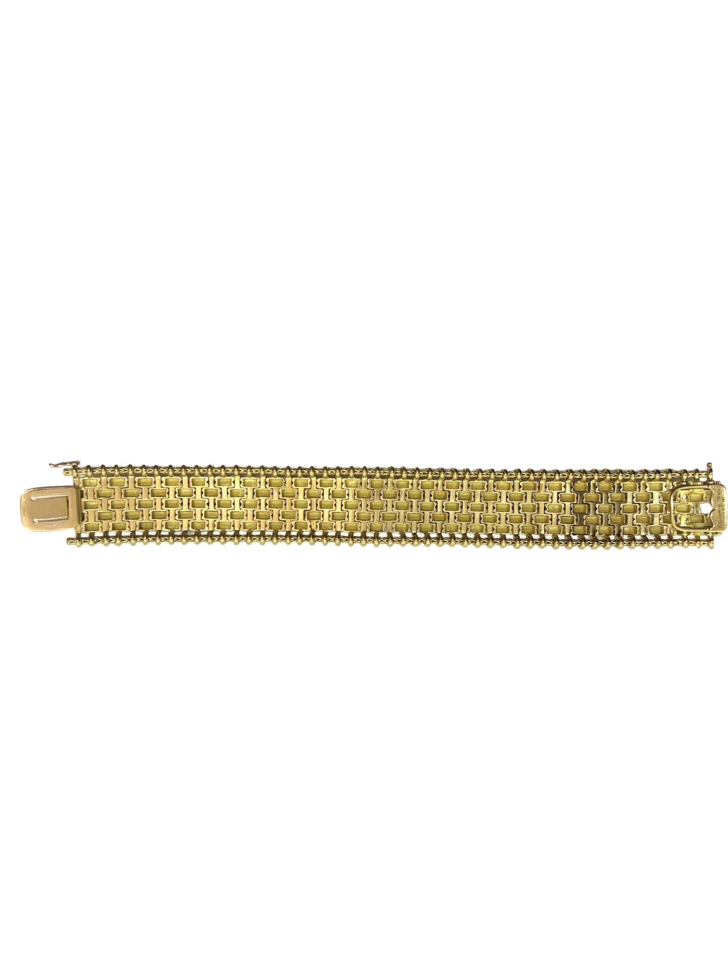 Mellerio bracelet in 18k yellow gold, Georland workshop hallmark