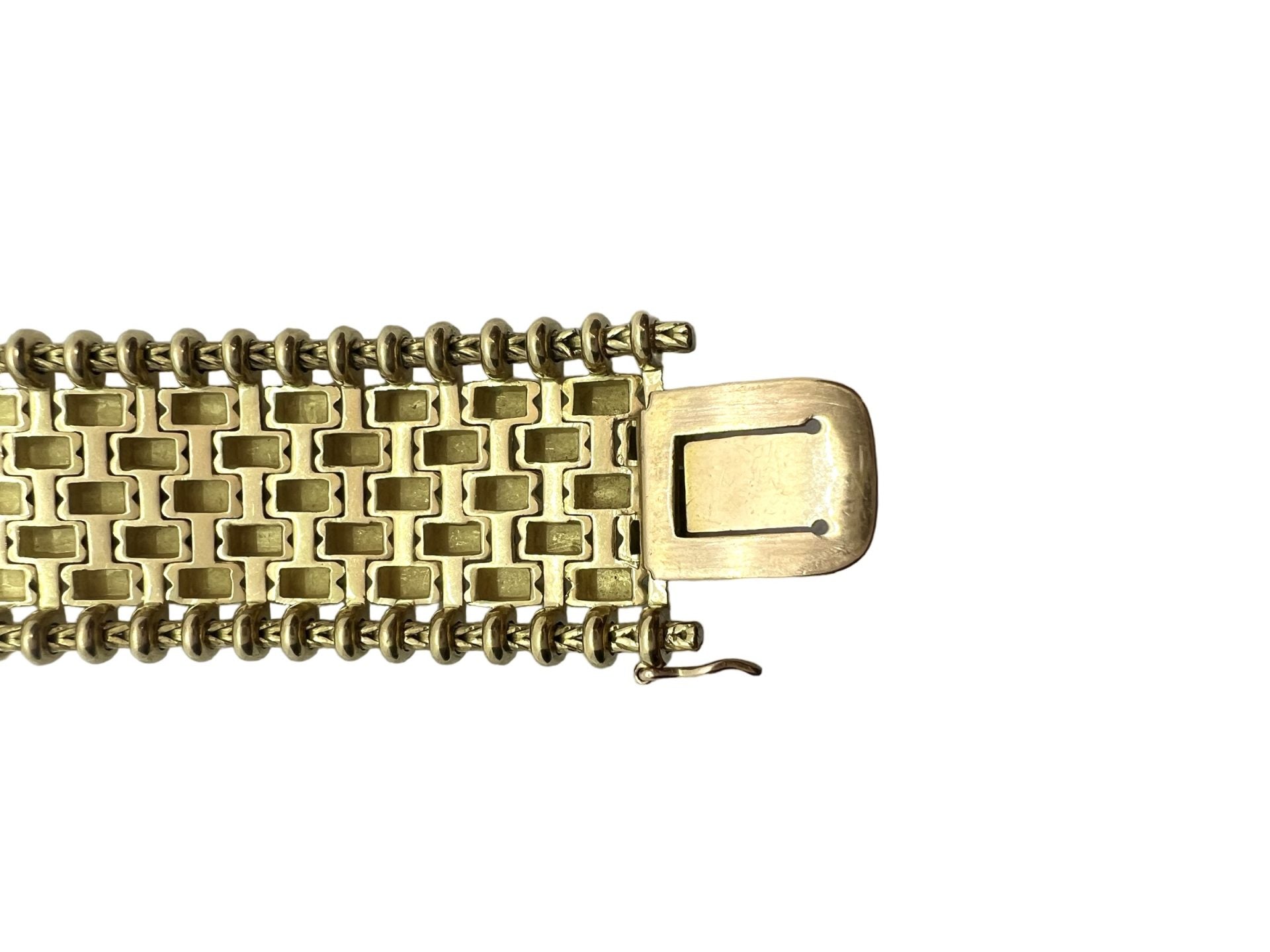 Mellerio bracelet in 18k yellow gold, Georland workshop hallmark
