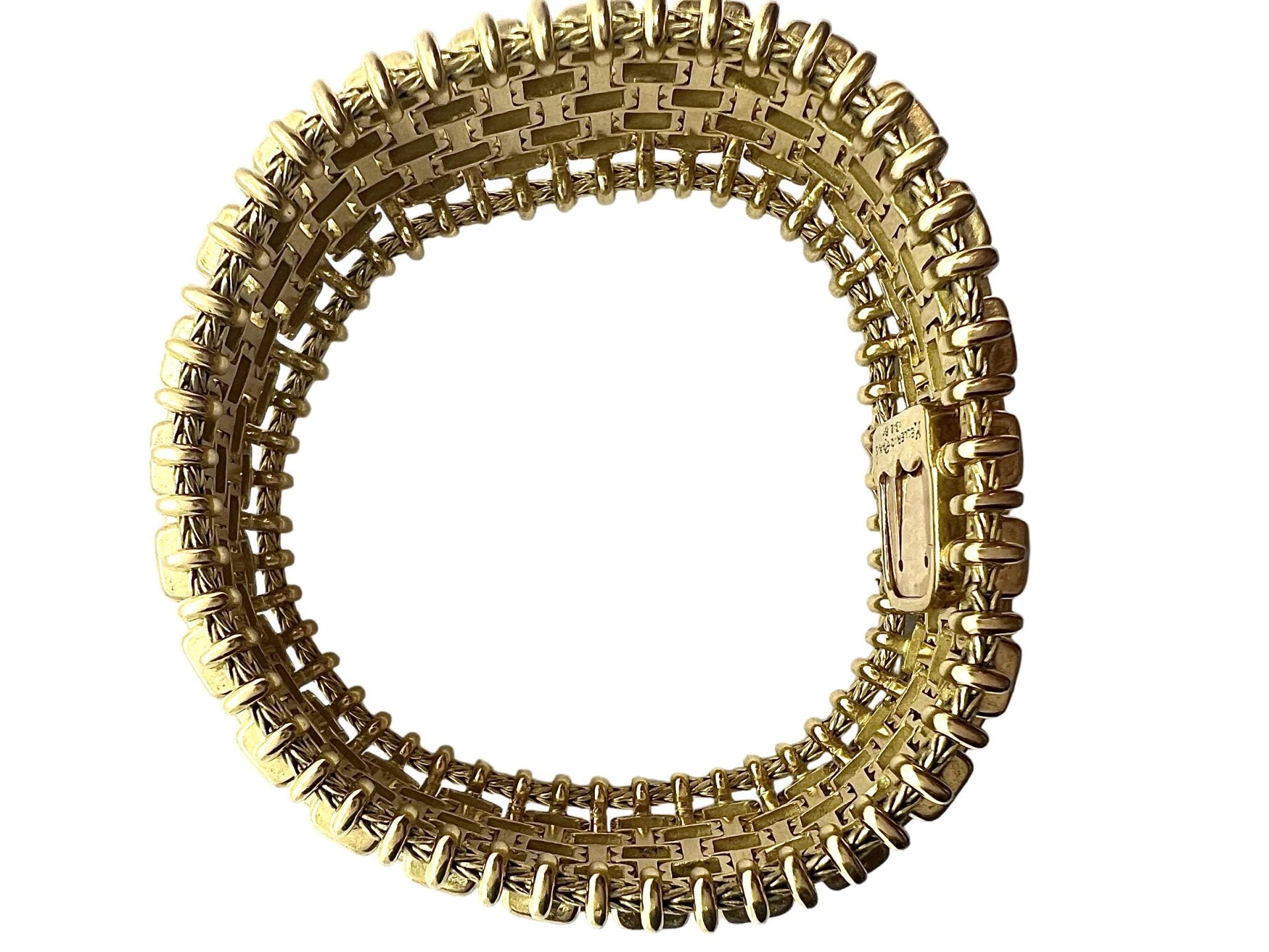 Mellerio bracelet in 18k yellow gold, Georland workshop hallmark