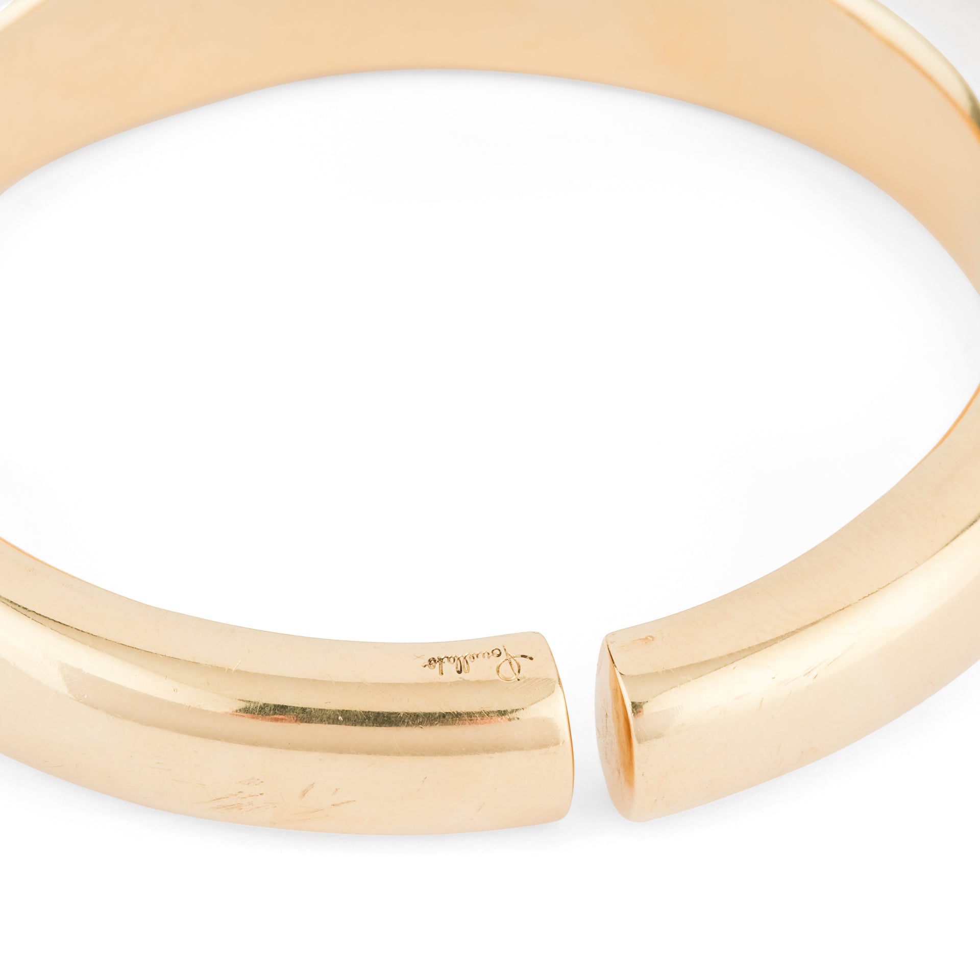 Pomellato bracelet 18K gold and vintage Citrines