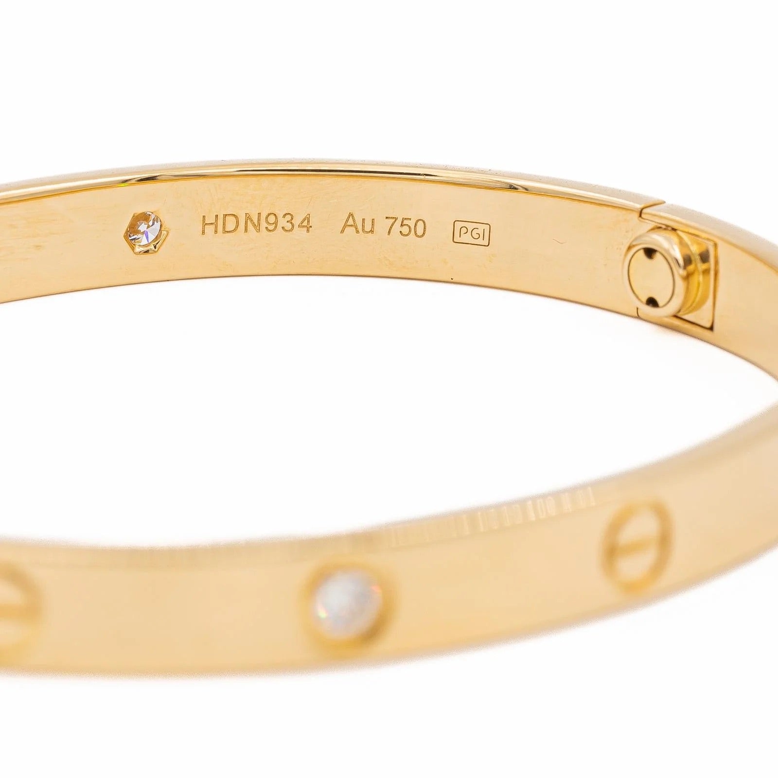 Cartier Jonc Love Bracelet Yellow gold Diamond