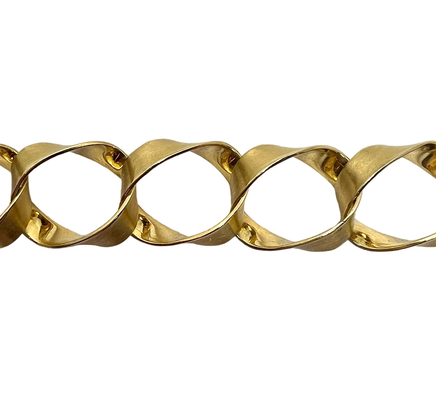 Yellow gold bracelet from the 70s, Italian work