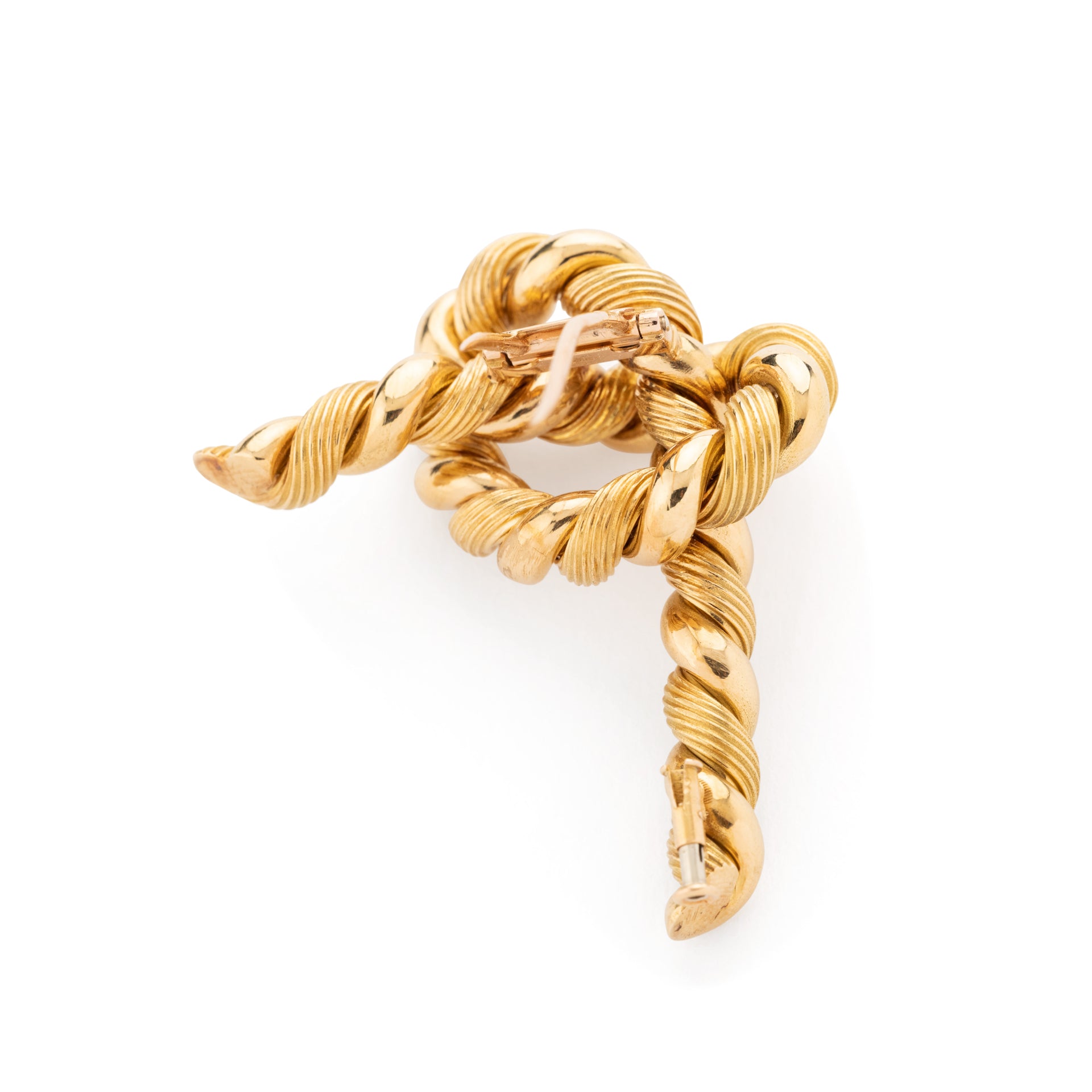 George Lenfant brooch for Hermès, in 18K yellow gold