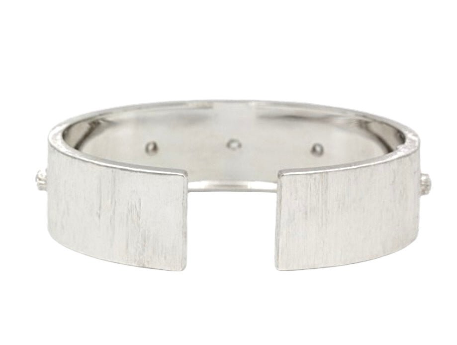 Buccellati bracelet "Macri Classica" or blanc 18K et diamants - Maison Eloe