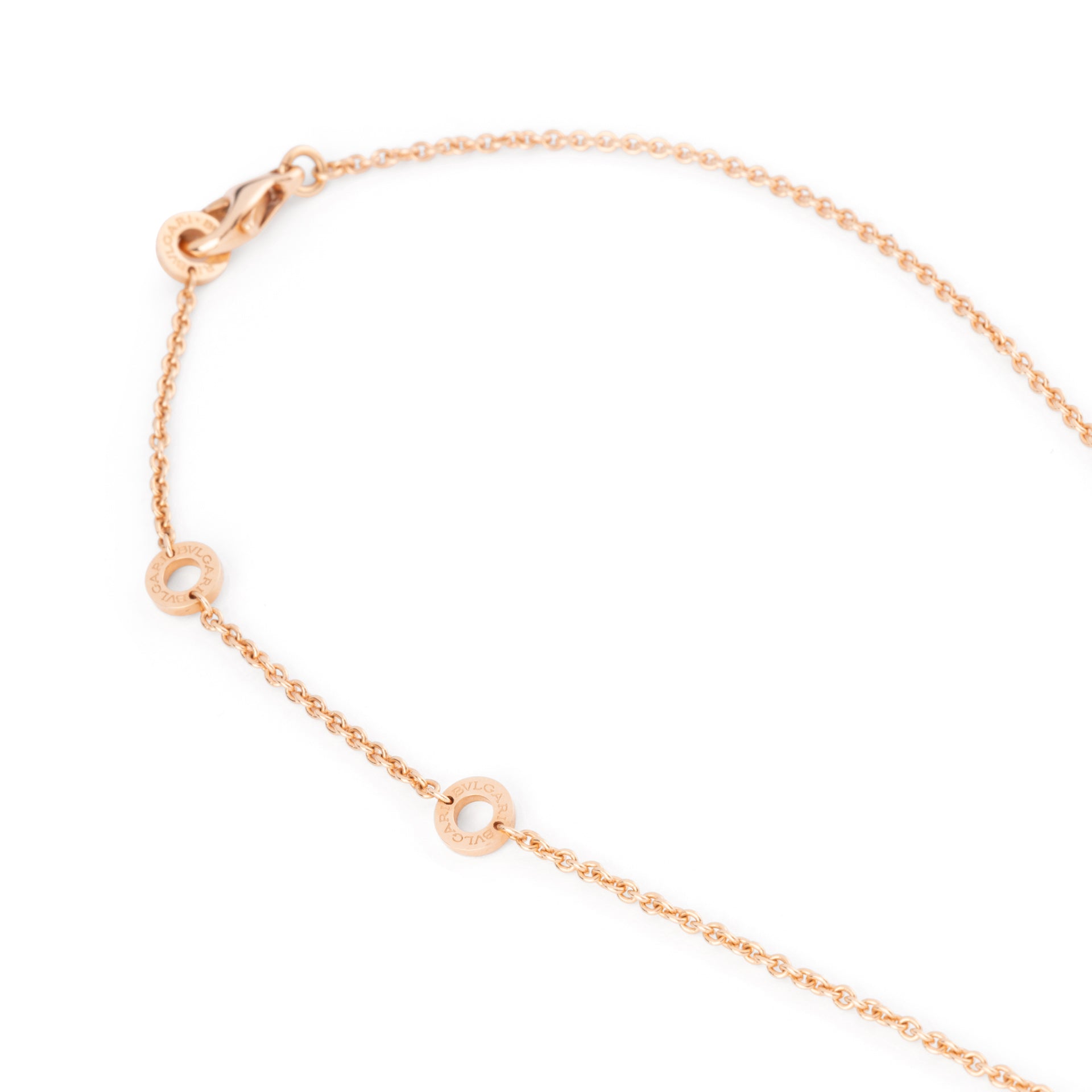 Bulgari, B Zero 1 necklace Legend design 18k rose gold by Zaha Hadid