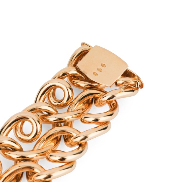 Carlo Weingrill bracelet en or jaune 18K