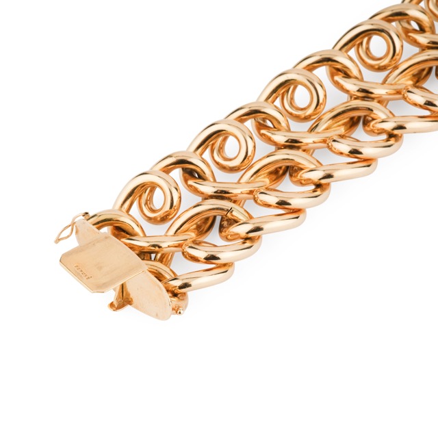 Carlo Weingrill bracelet en or jaune 18K