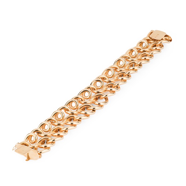 Carlo Weingrill bracelet en or jaune 18K