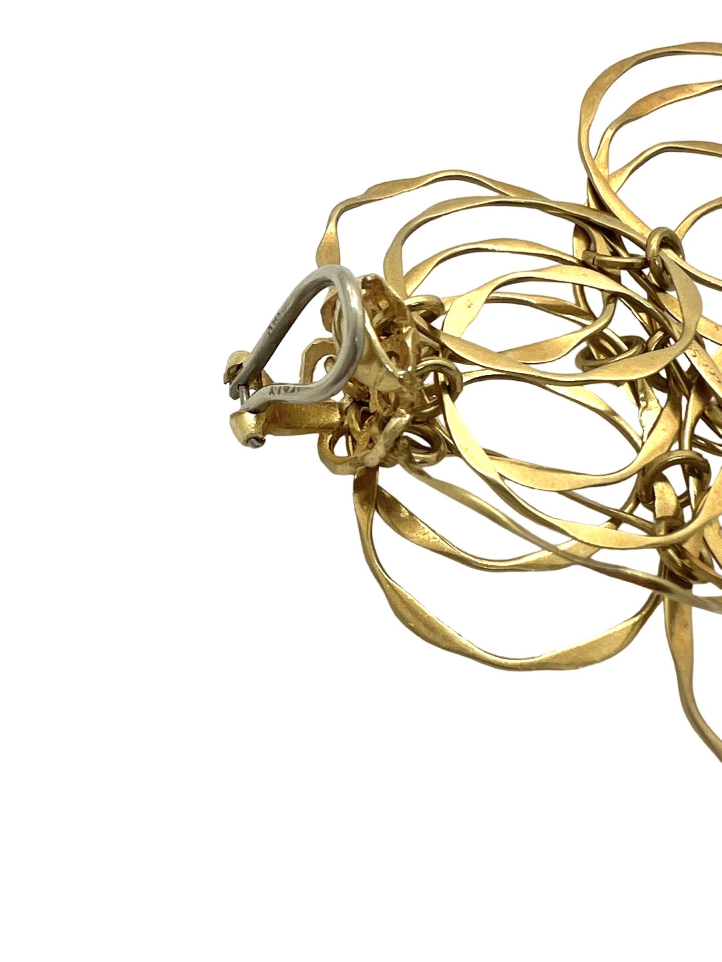 Cartier 18K gold moving ring earrings