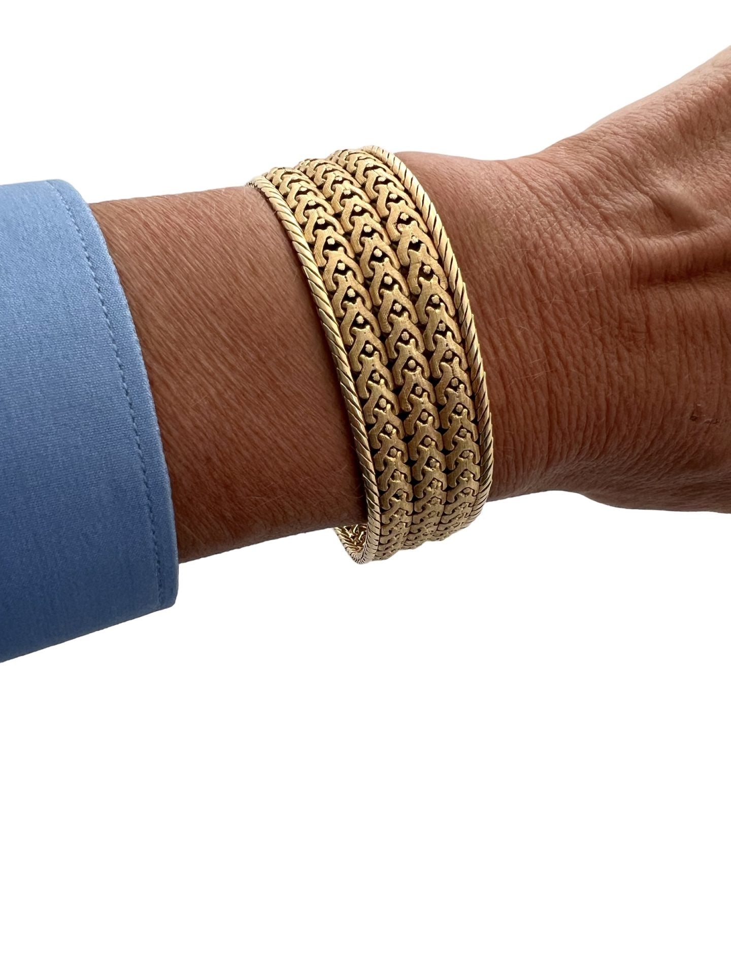 Bracelet Cartier Italie maille Florentine