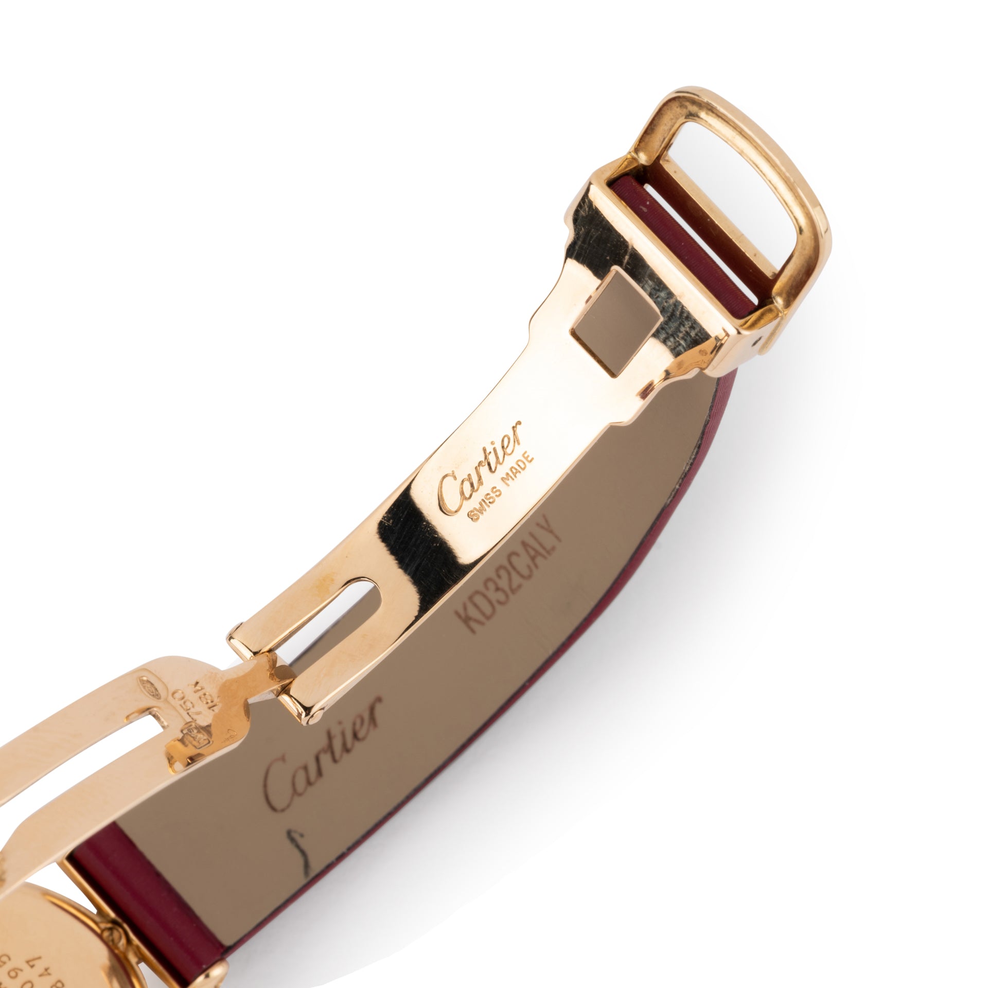 Cartier "Colisée" watch, yellow gold and diamonds