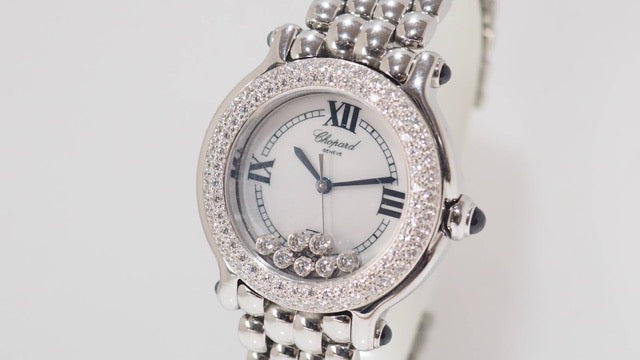 Chopard Happy Sports Diamonds steel watch
